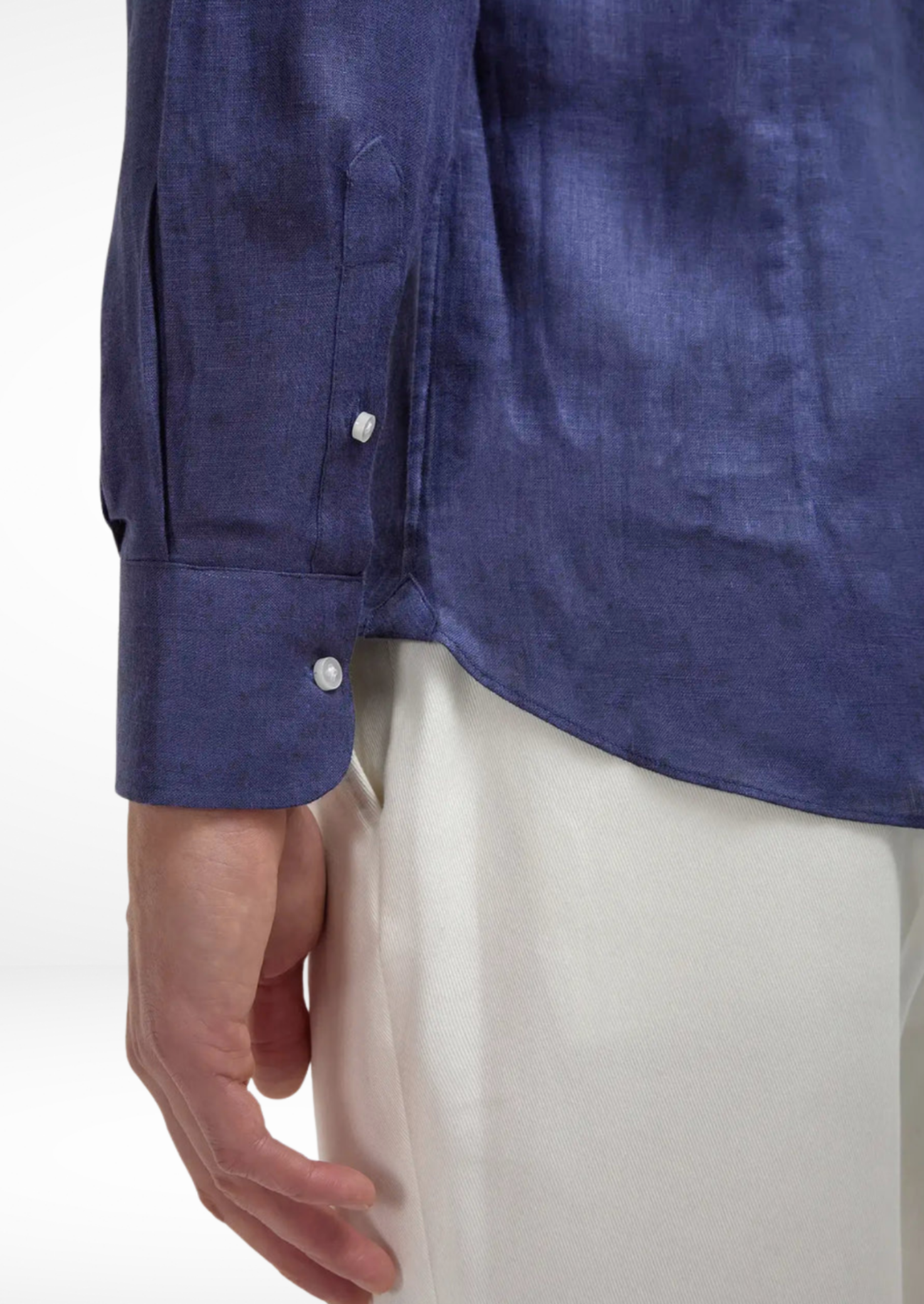 Men’s Button-Up Shirt with Long Sleeves
