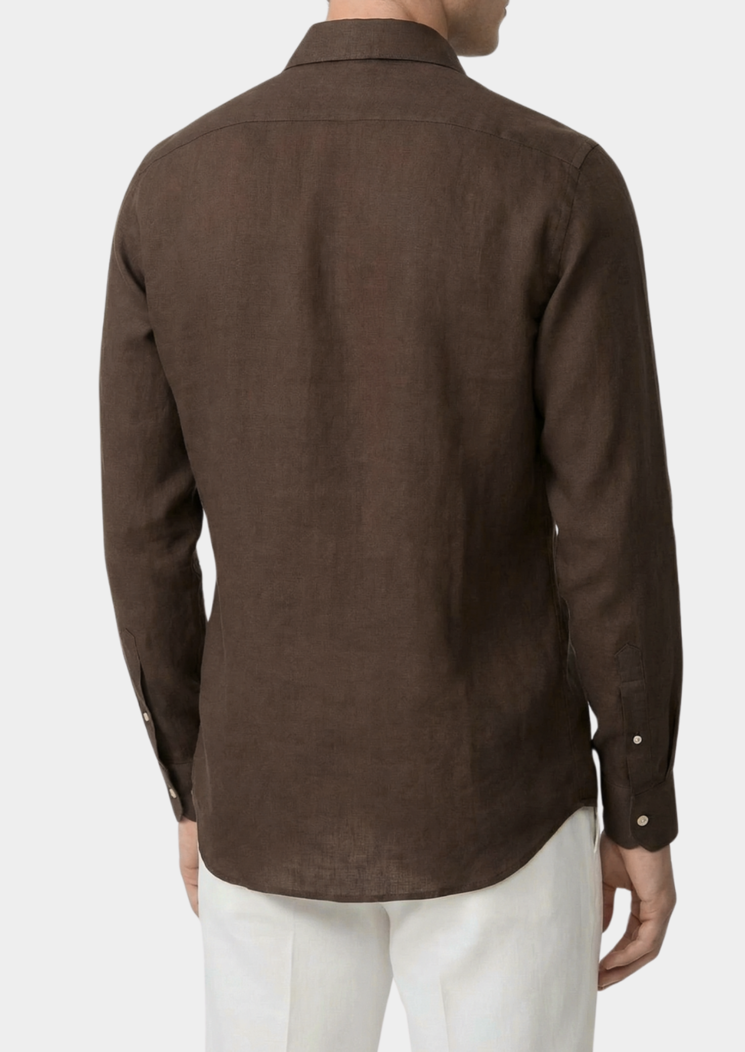 Men’s Button-Up Shirt with Long Sleeves