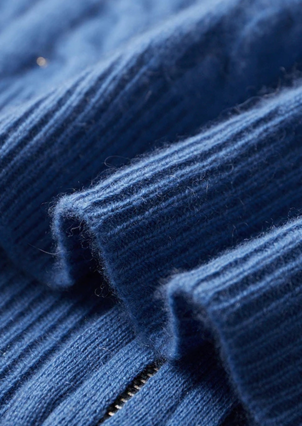 Men’s Cashmere Cable Knit Full-Zip Hoodie