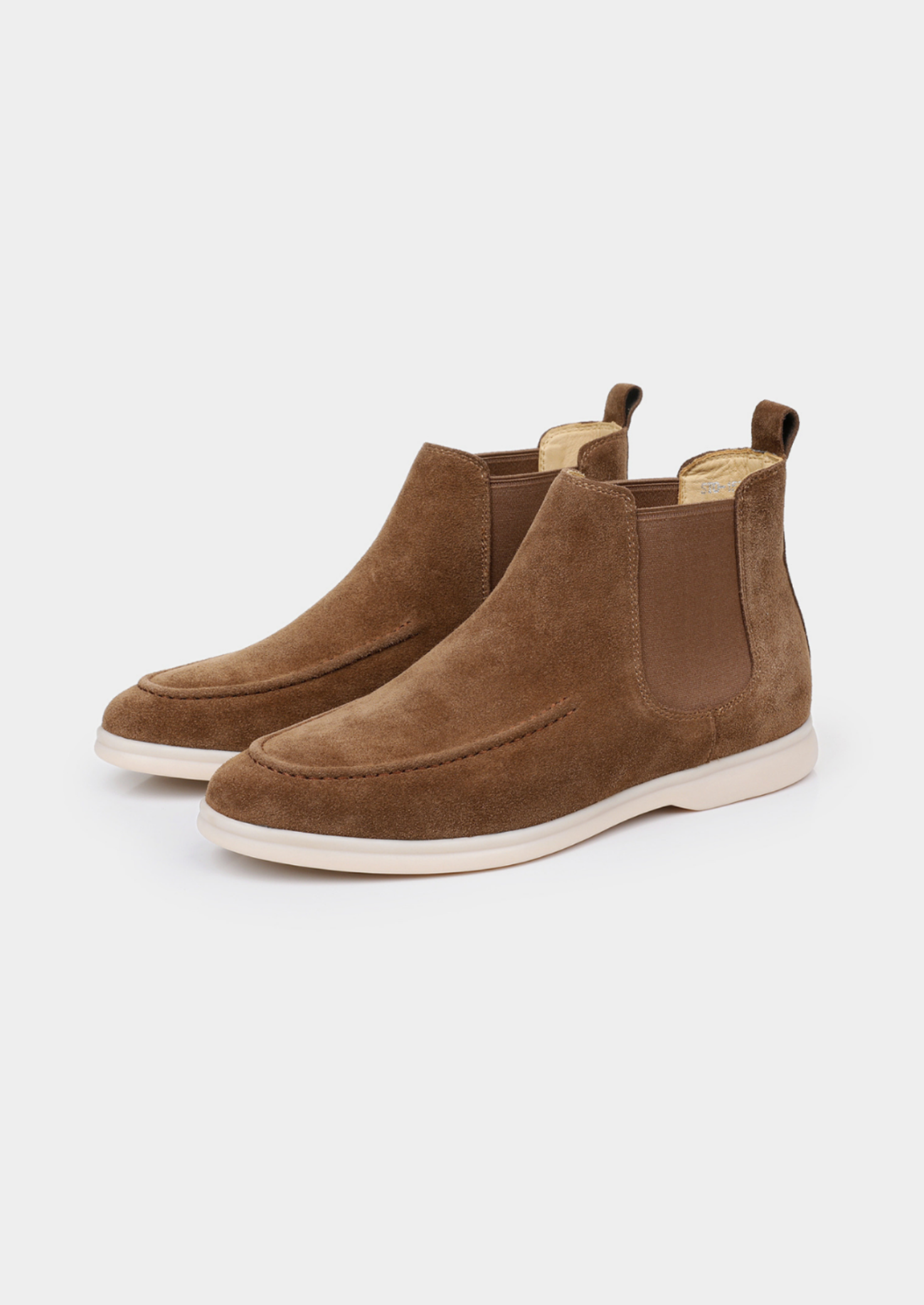 Men’s Chelsea Boots with Elastic Side Panels