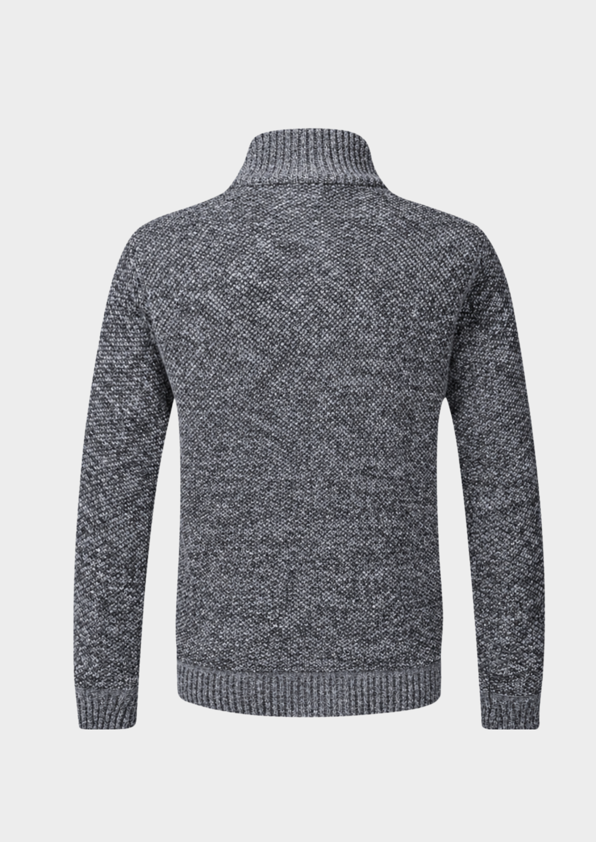 Men's Full-Zip Fleece Knit Cardigan