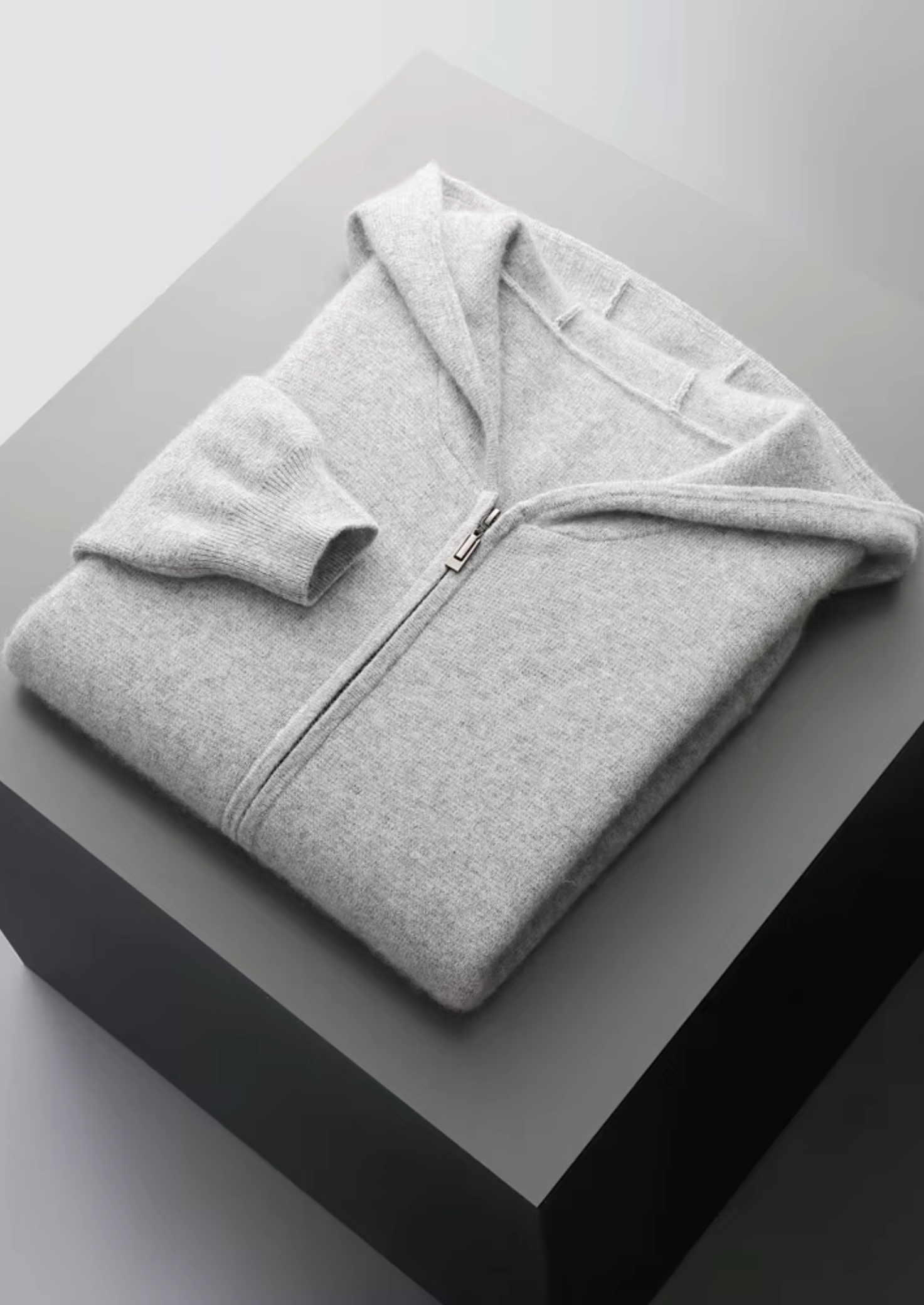 Men’s Full-Zip Hoodie Set with Drawstring Pants