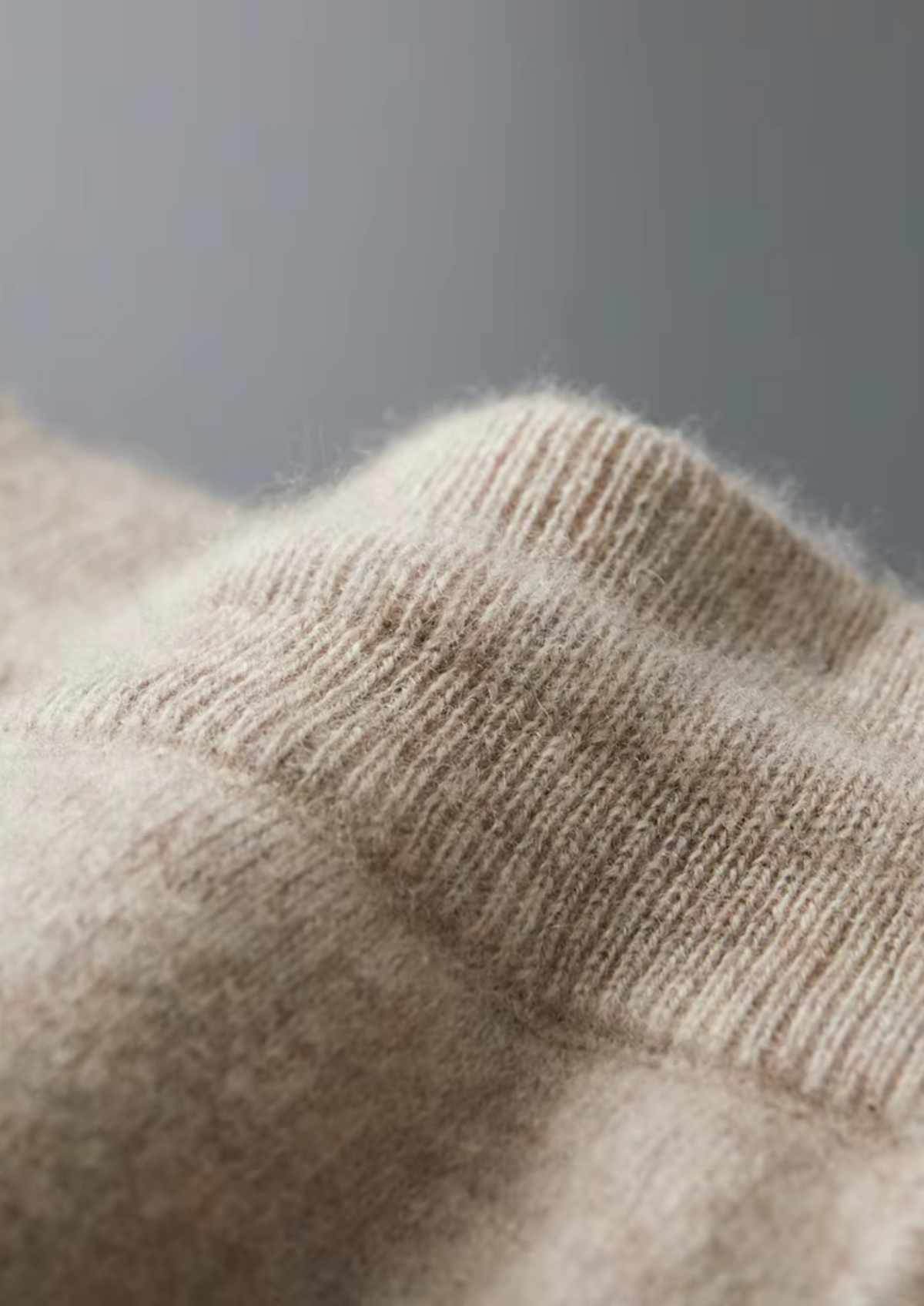 Men’s Merino Wool Knit Zip-Up Hoodie and Jogger Pants Set