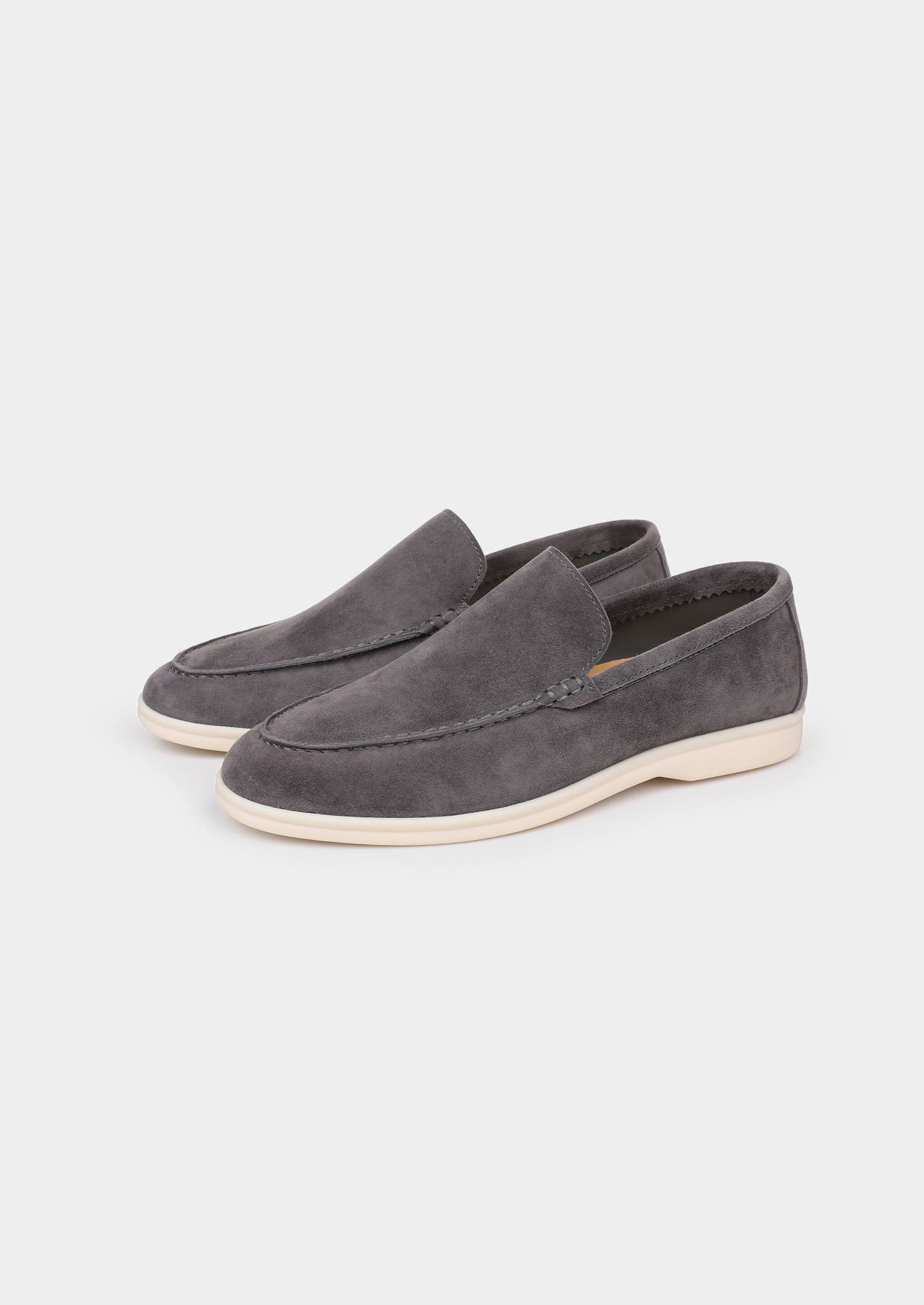 Men’s Loafers with Contrast Sole