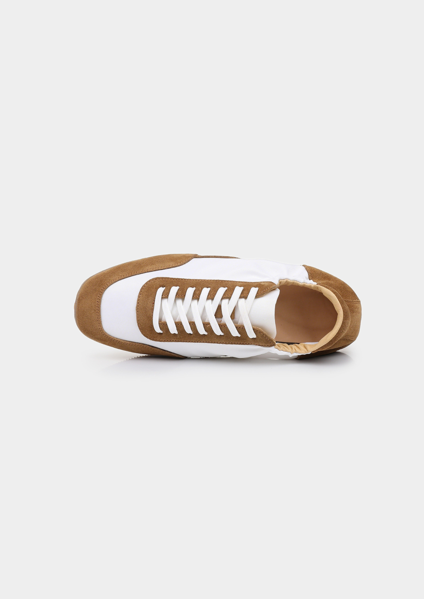 Men’s Low-Top Sneakers with Contrast Panels
