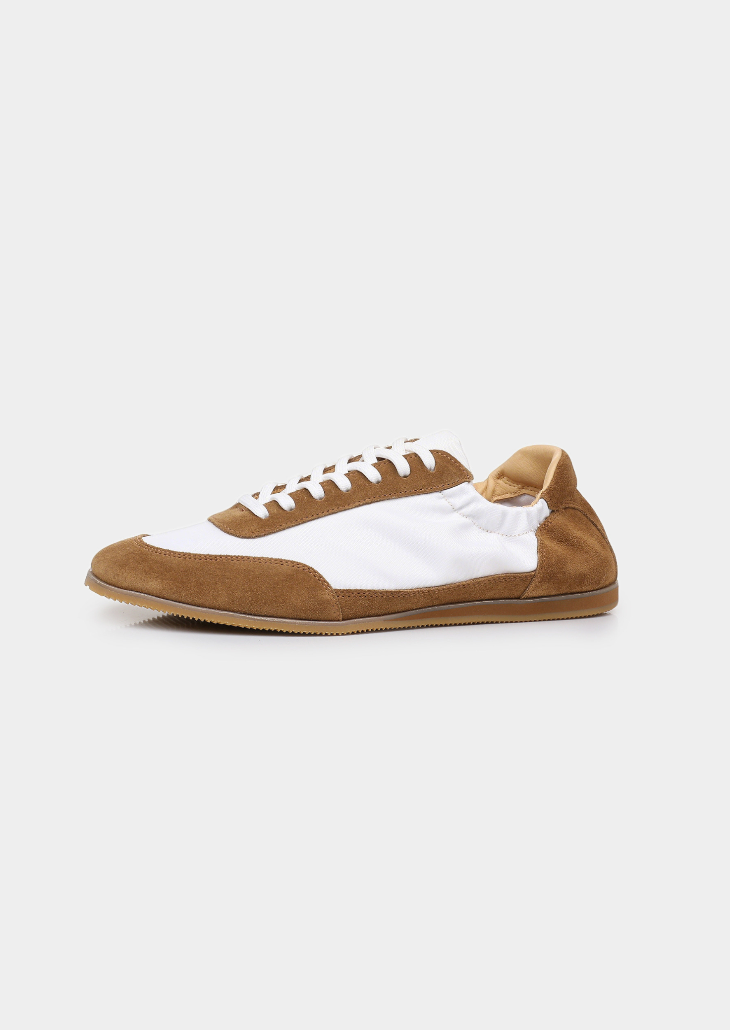 Men’s Low-Top Sneakers with Contrast Panels