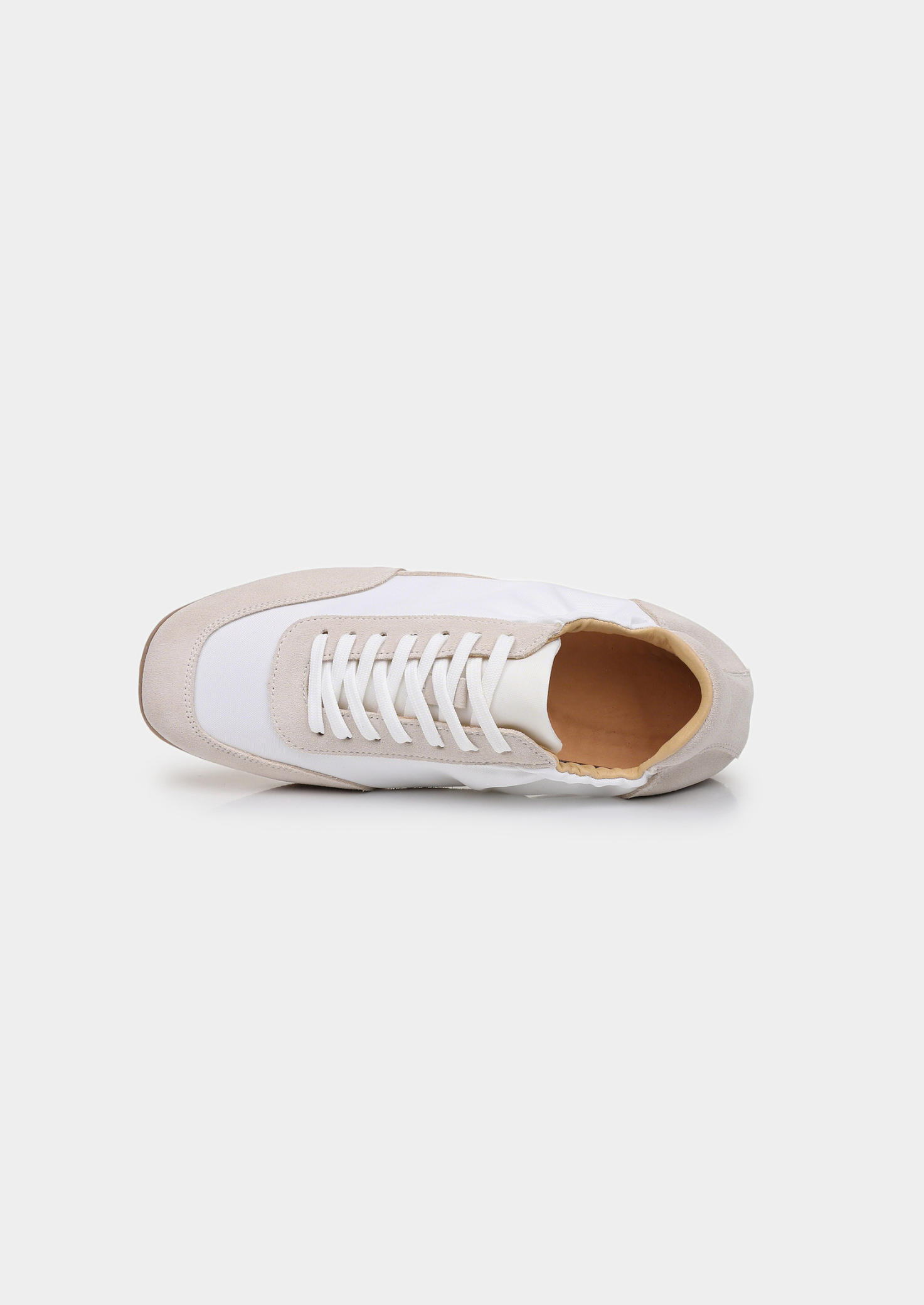 Men’s Low-Top Sneakers with Contrast Panels