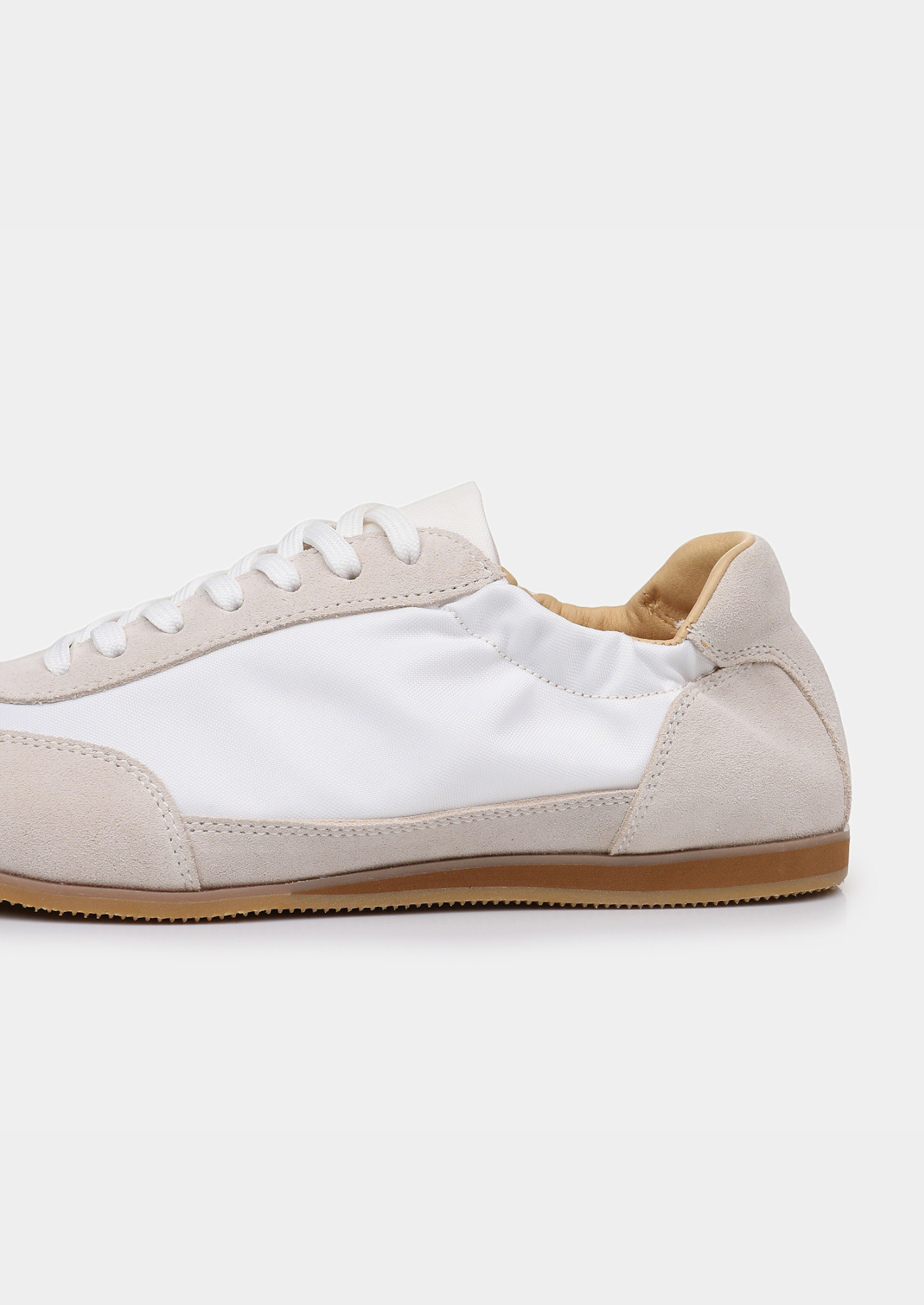 Men’s Low-Top Sneakers with Contrast Panels