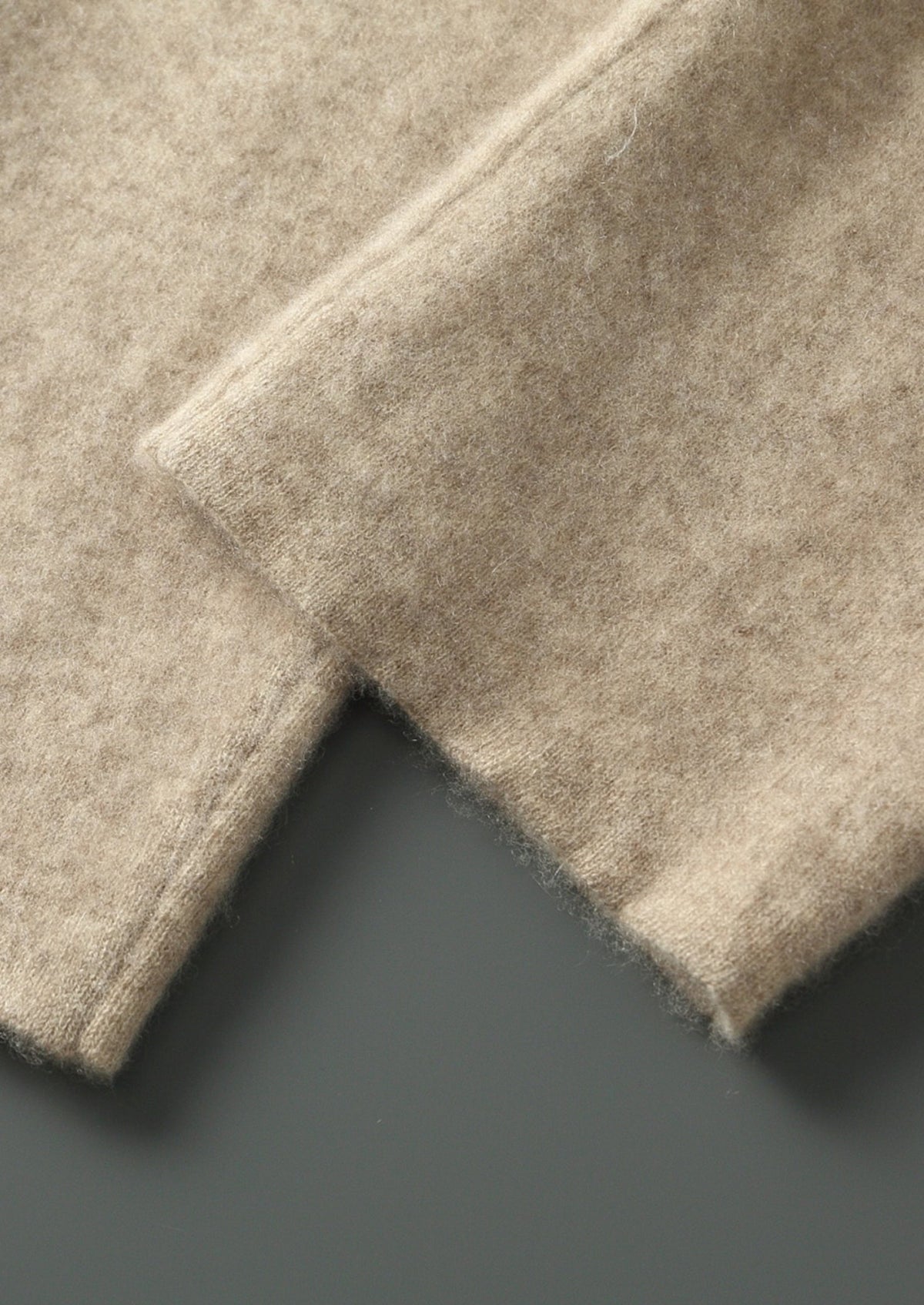 Men's Merino Wool Contrast-Panel Knit Pants