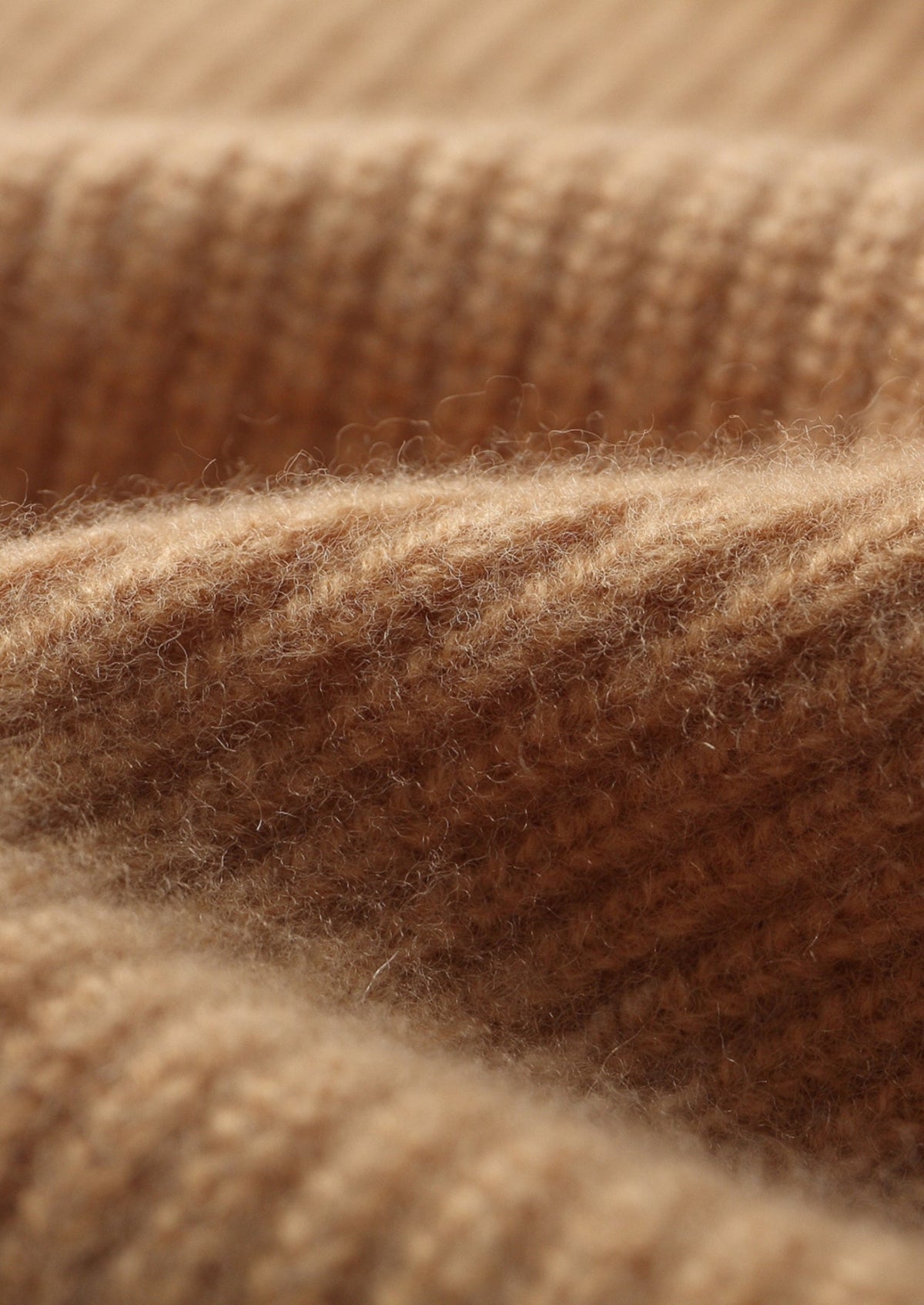 Men's Merino Wool Ribbed Crewneck Sweater with Ribbed Cuffs