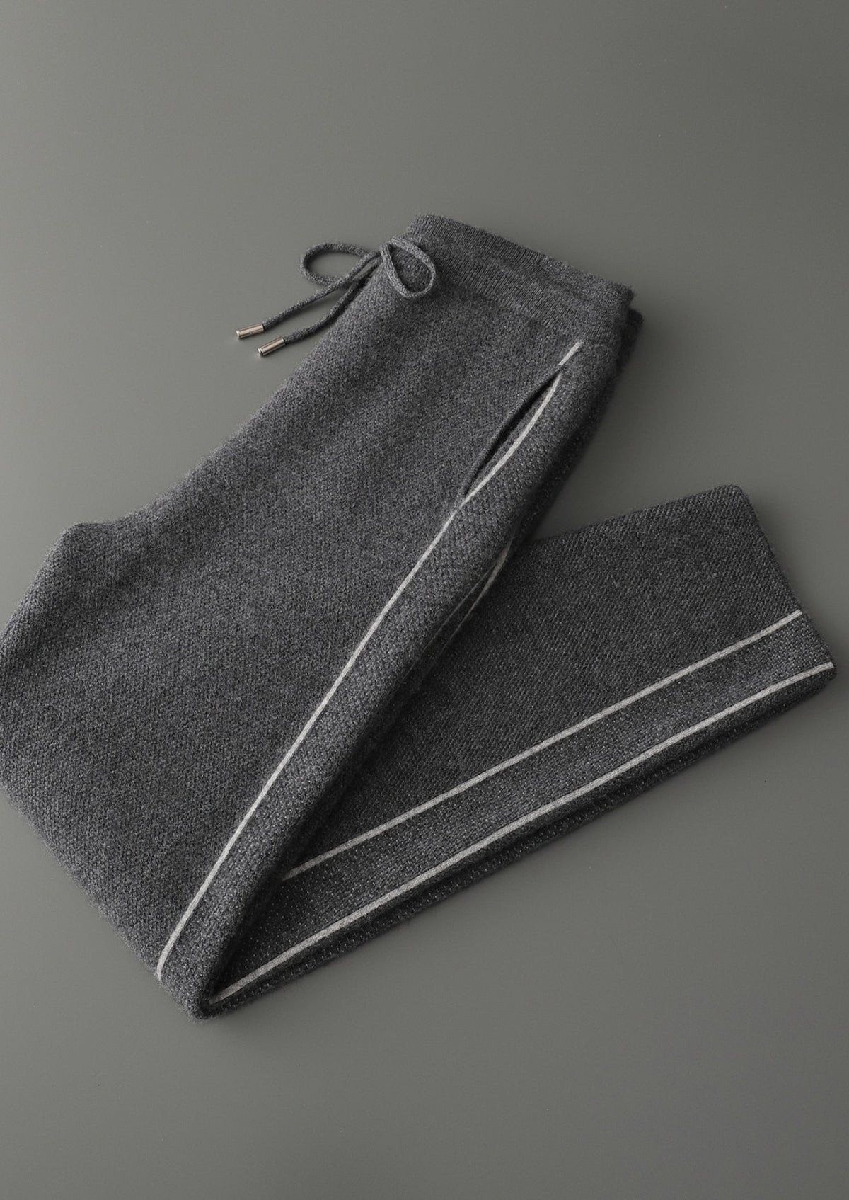 Men's Merino Wool Jacquard Knit Pants