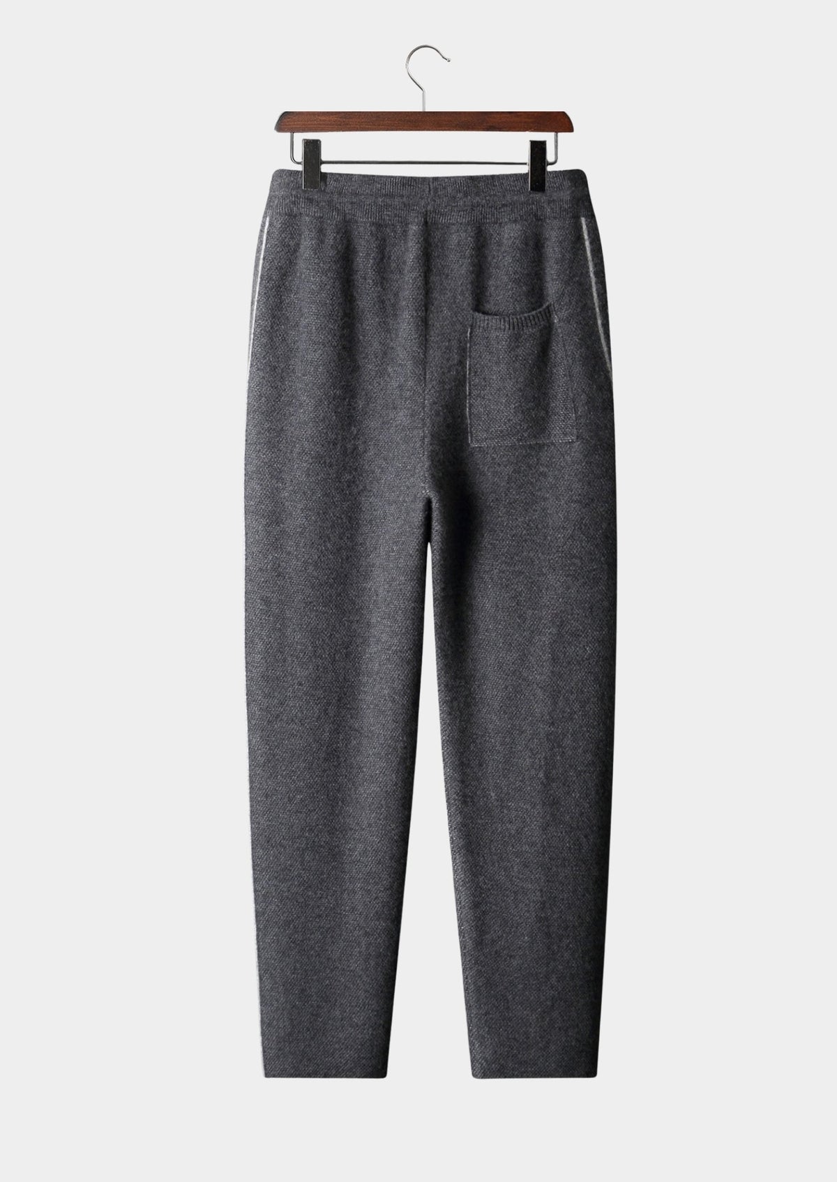 Men's Merino Wool Jacquard Knit Pants