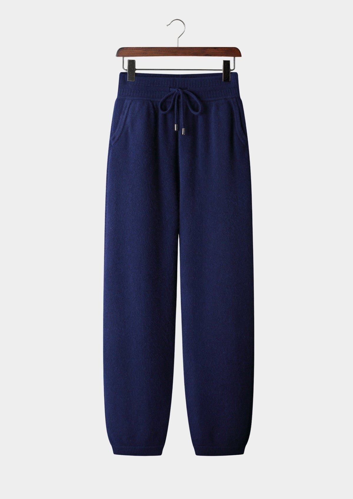 Men’s Merino Wool Jogger Pants with Drawstring Waist