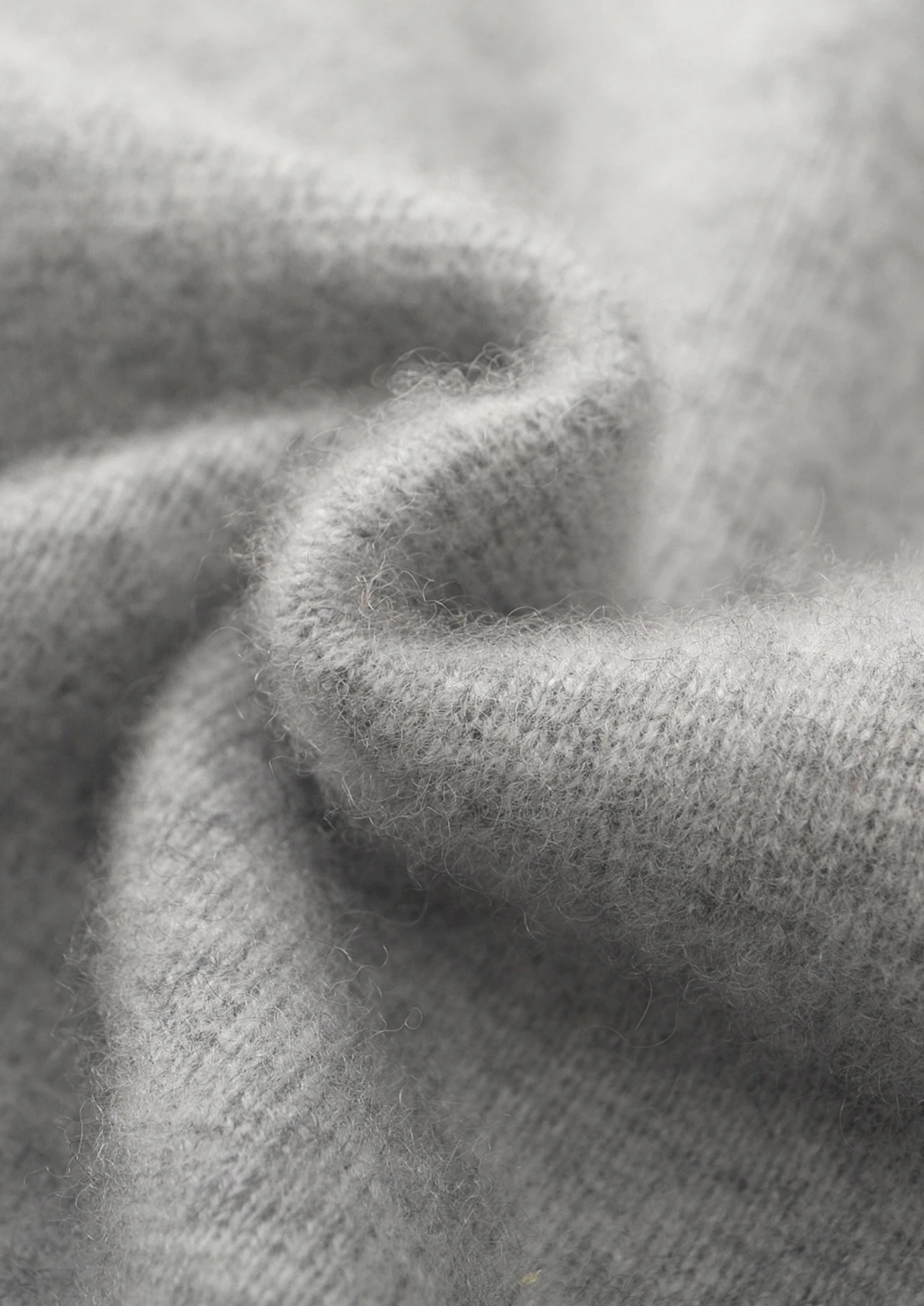 Men's Merino Wool Round-Neck Zip-Up Cardigan