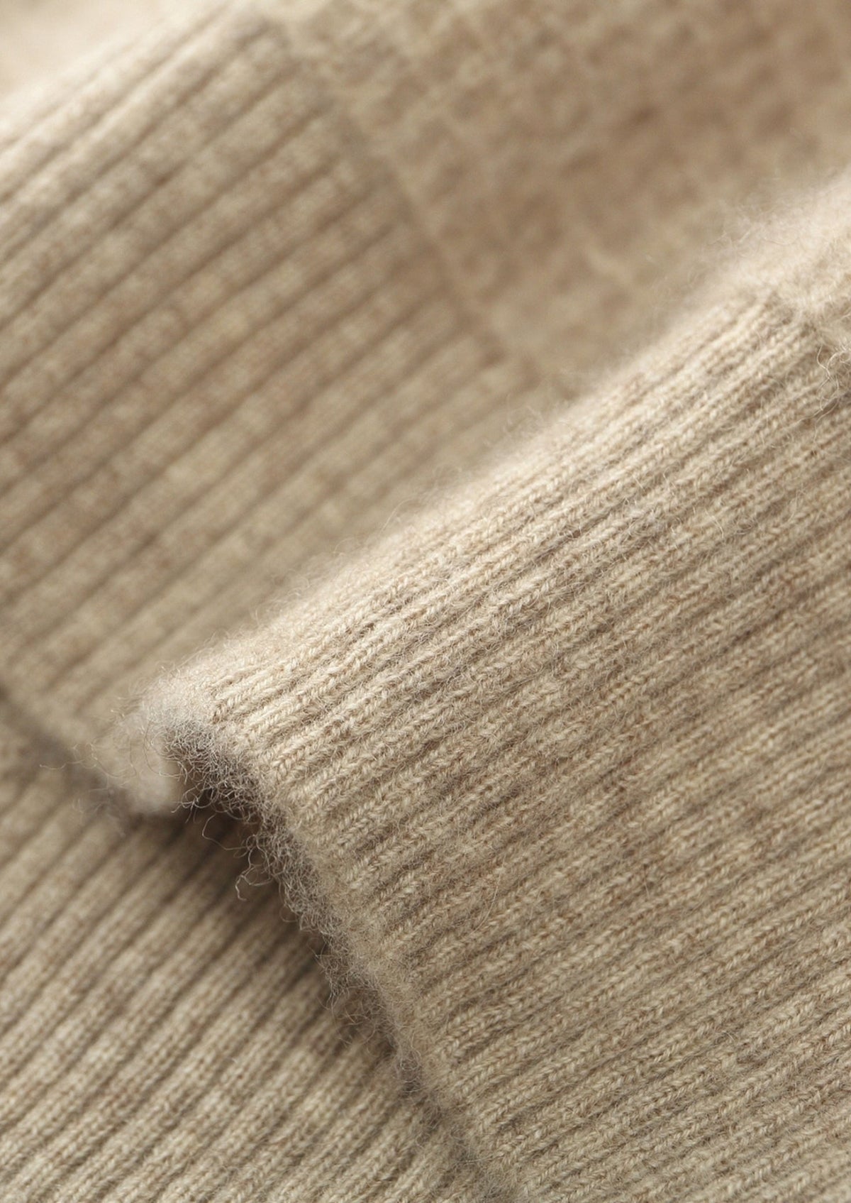 Men's Merino Wool Textured Zip Polo-Collar Cardigan