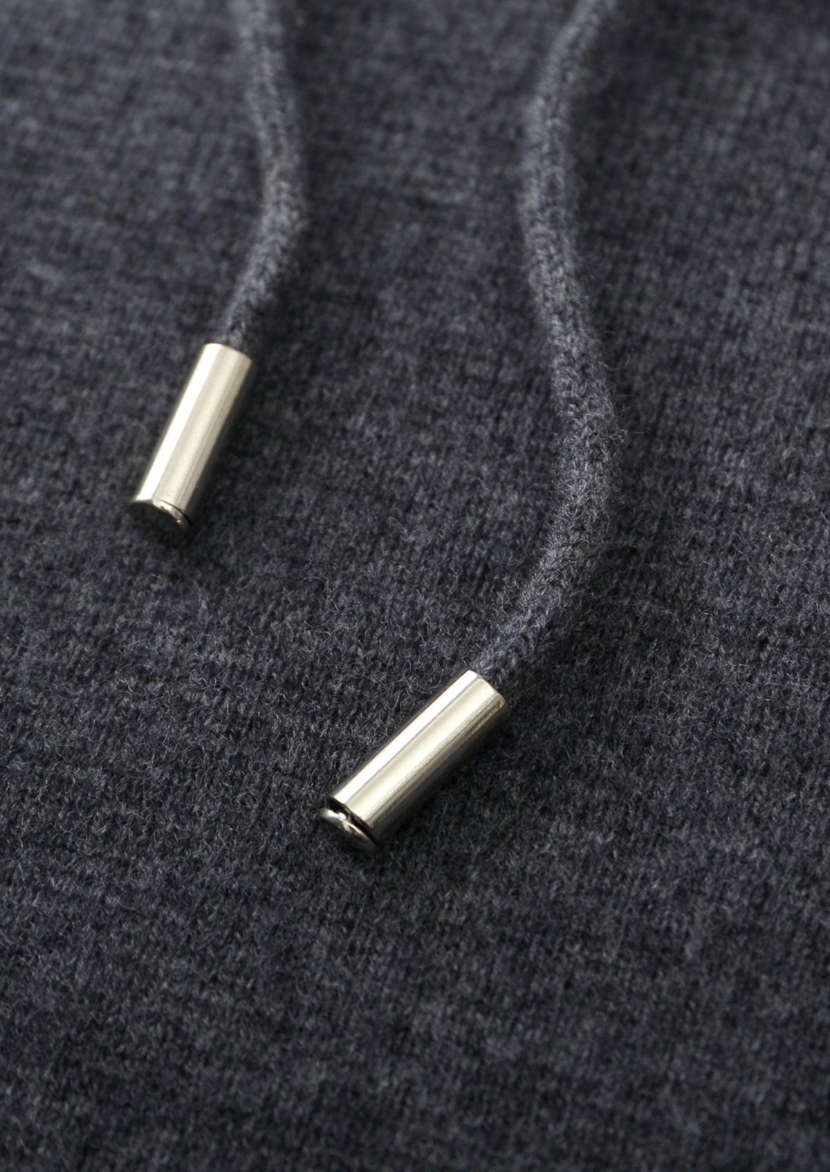 Men's Merino Wool Two-Tone Zip-Up Hoodie
