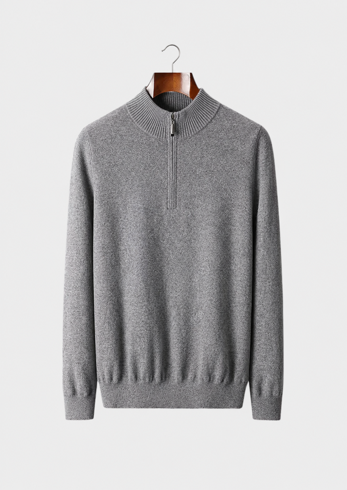 Men’s Half-Zip Knit Sweater