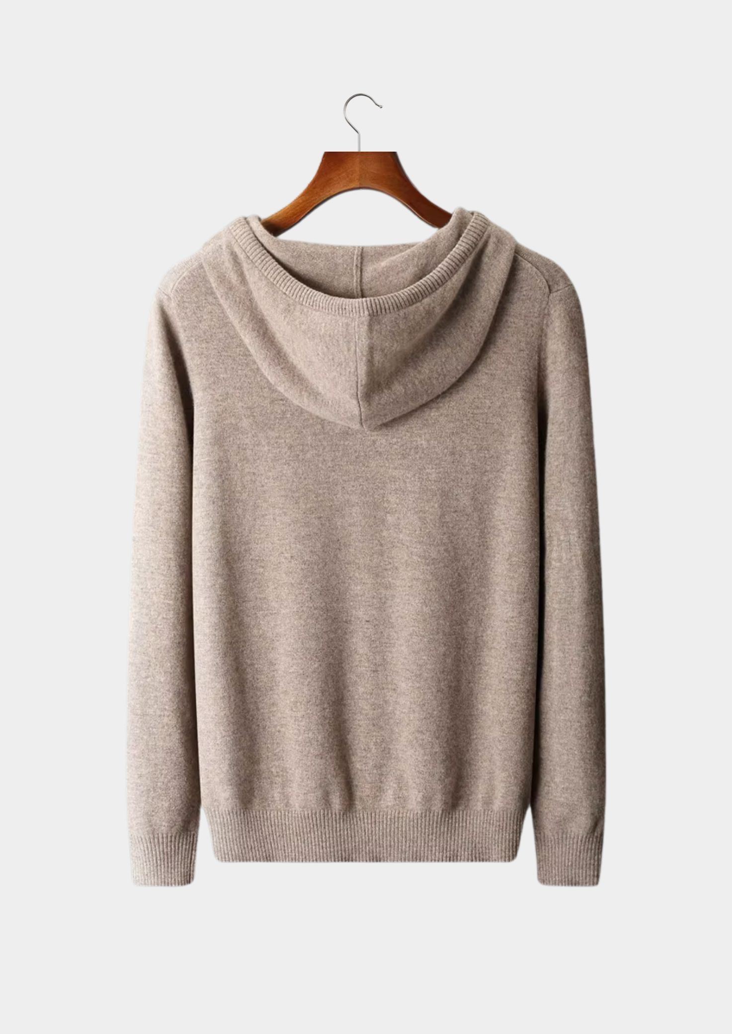 Men’s Pullover Hoodie with Drawstring and Front Pockets