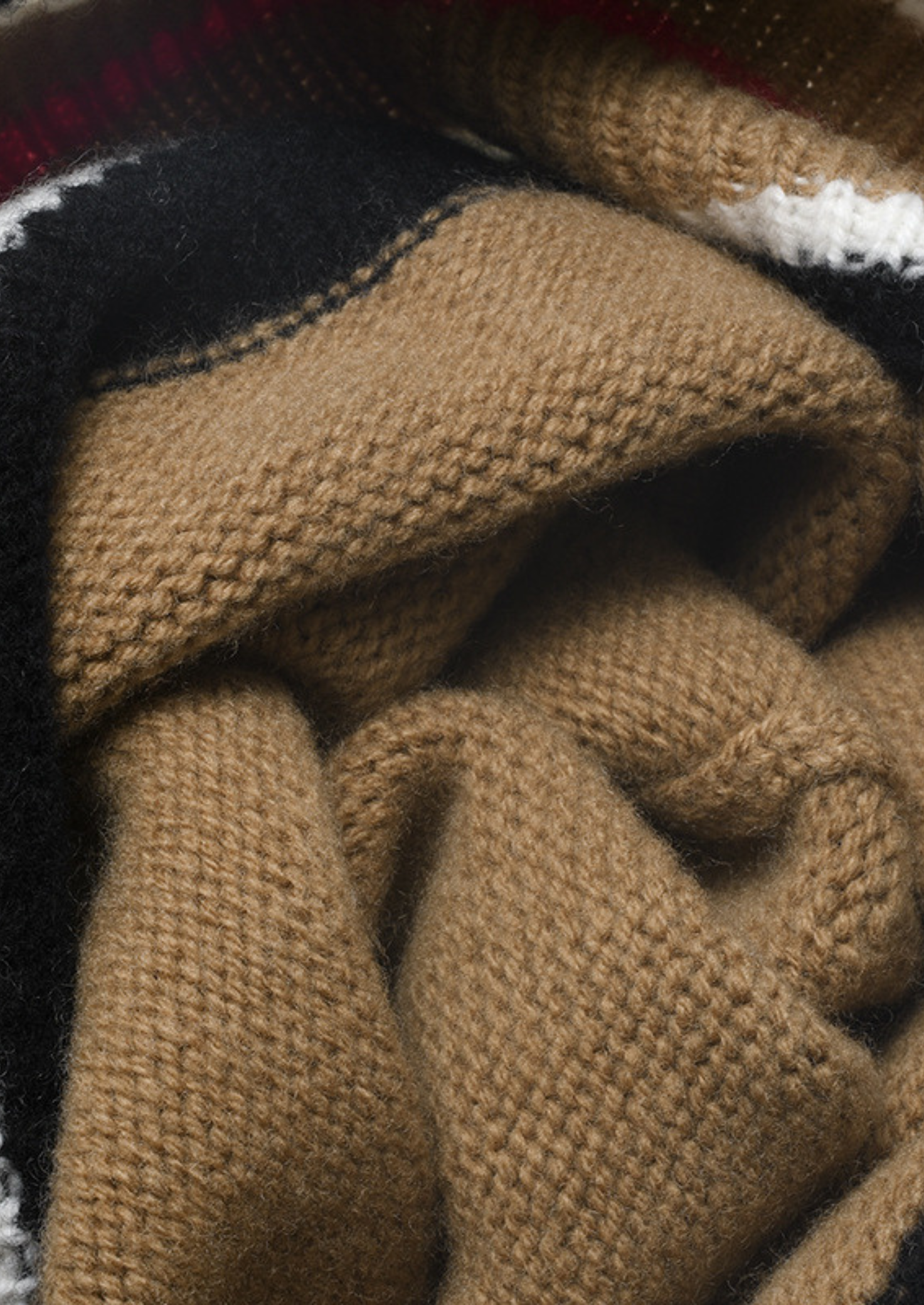 Men’s Striped Cuff Beanie