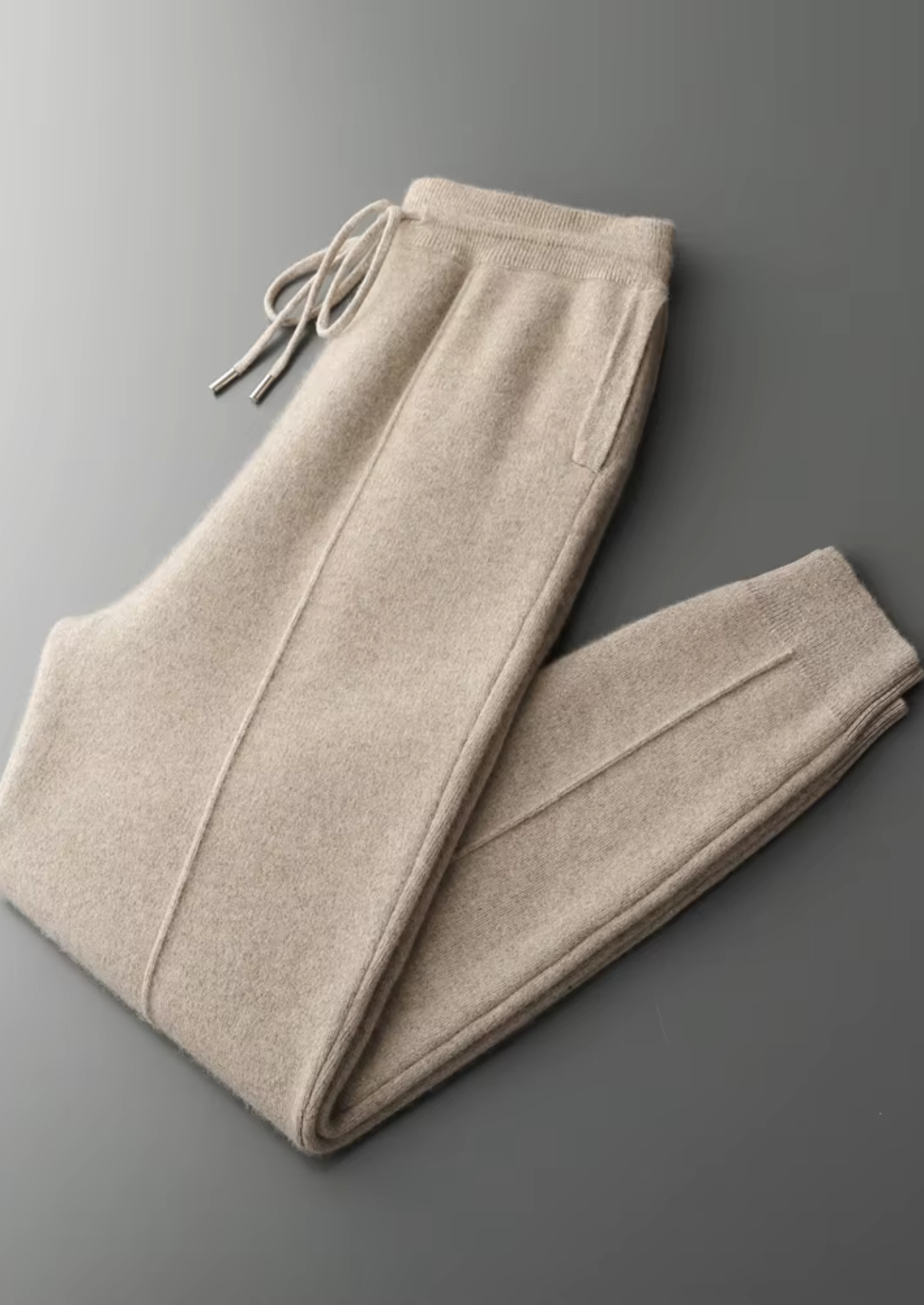 Men’s Zip Front Two-Piece Set in Light Colors