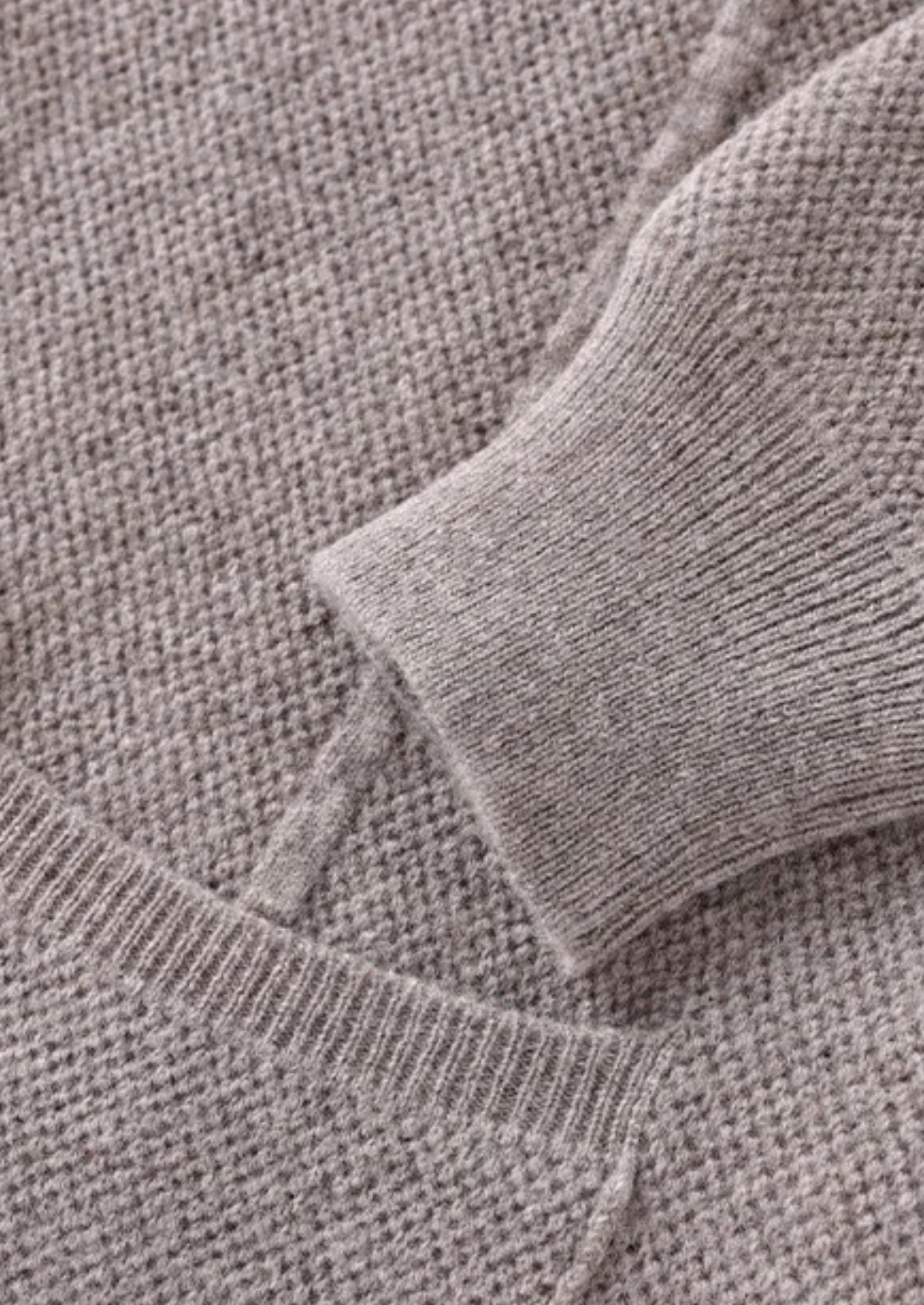 Men’s Button-Front Knit Cardigan with Patch Pockets