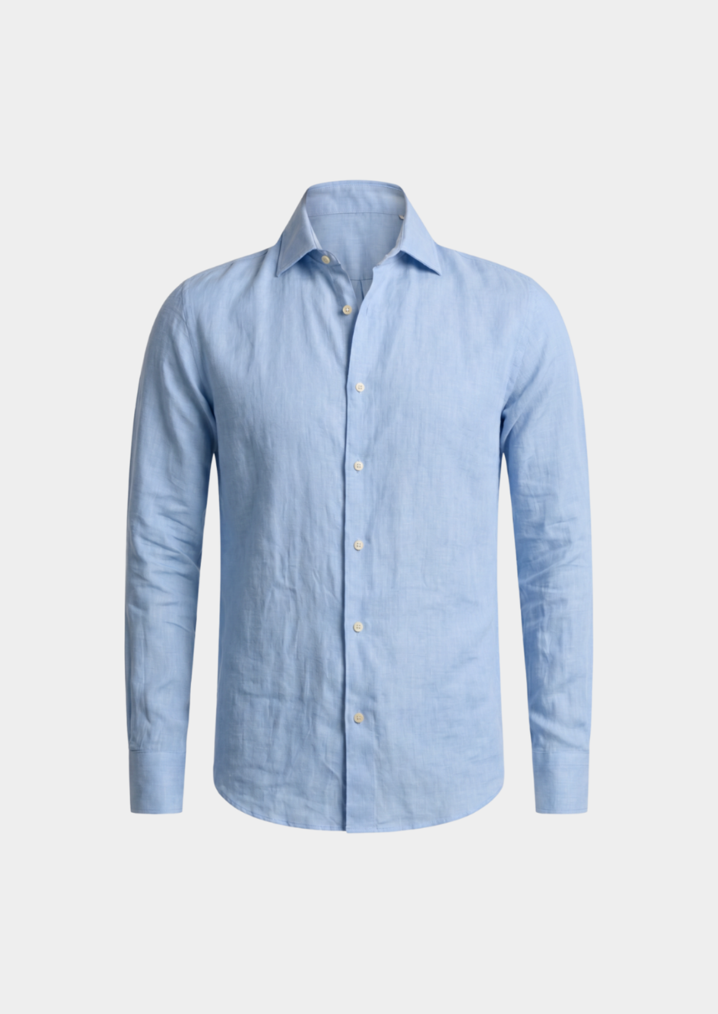Men’s Button-Up Shirt with Long Sleeves