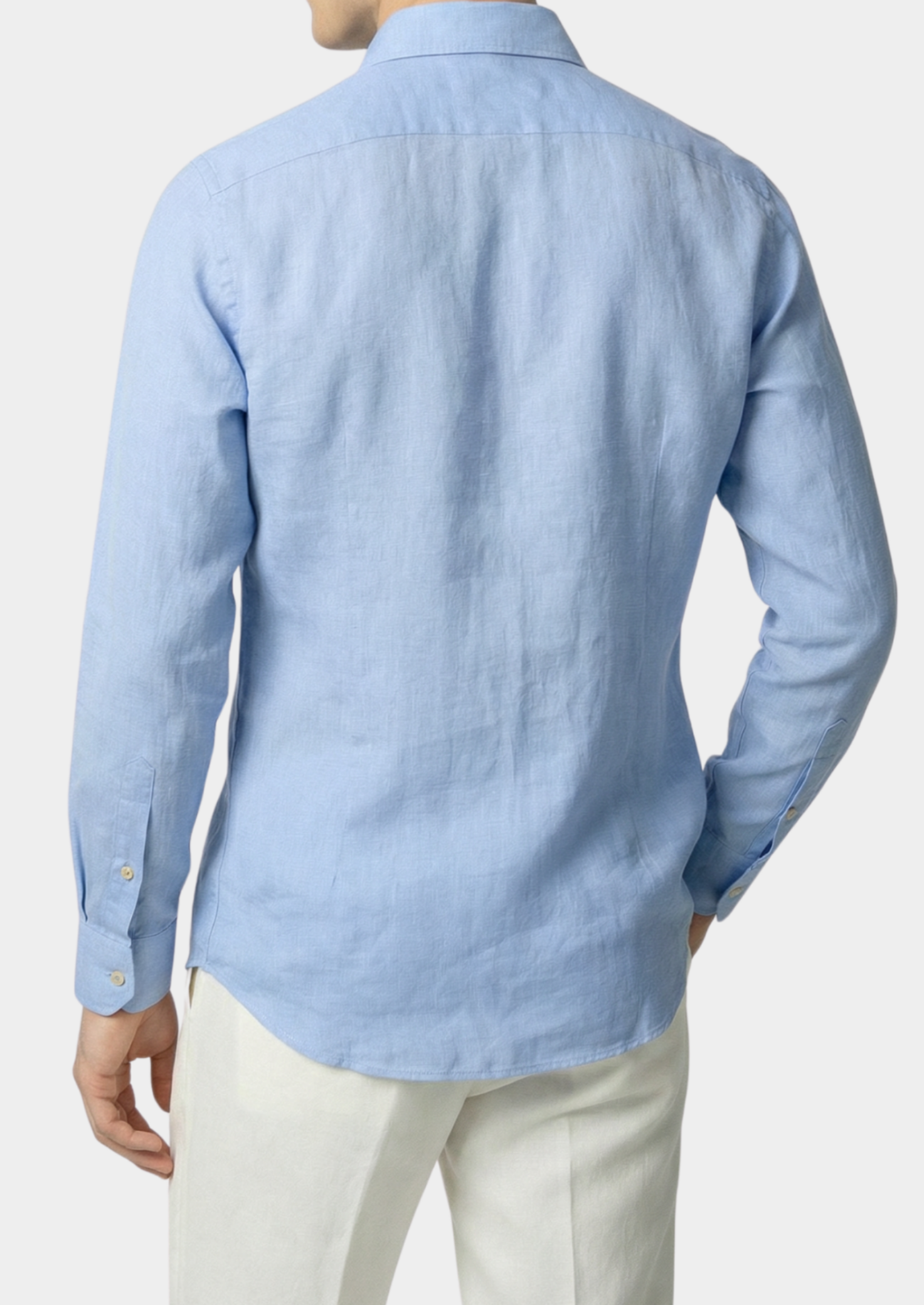 Men’s Button-Up Shirt with Long Sleeves
