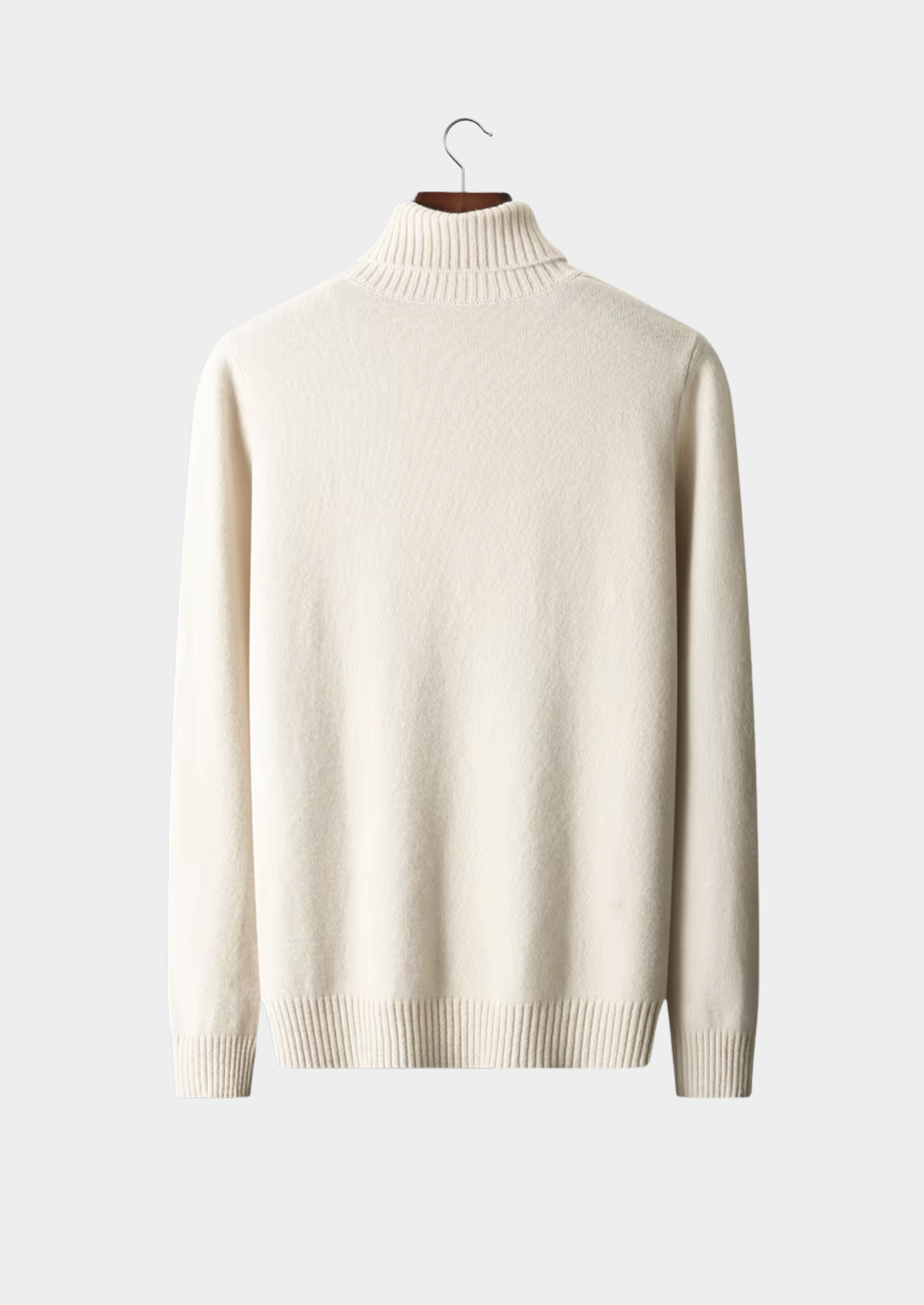 Men’s Cable Knit Turtleneck Sweater