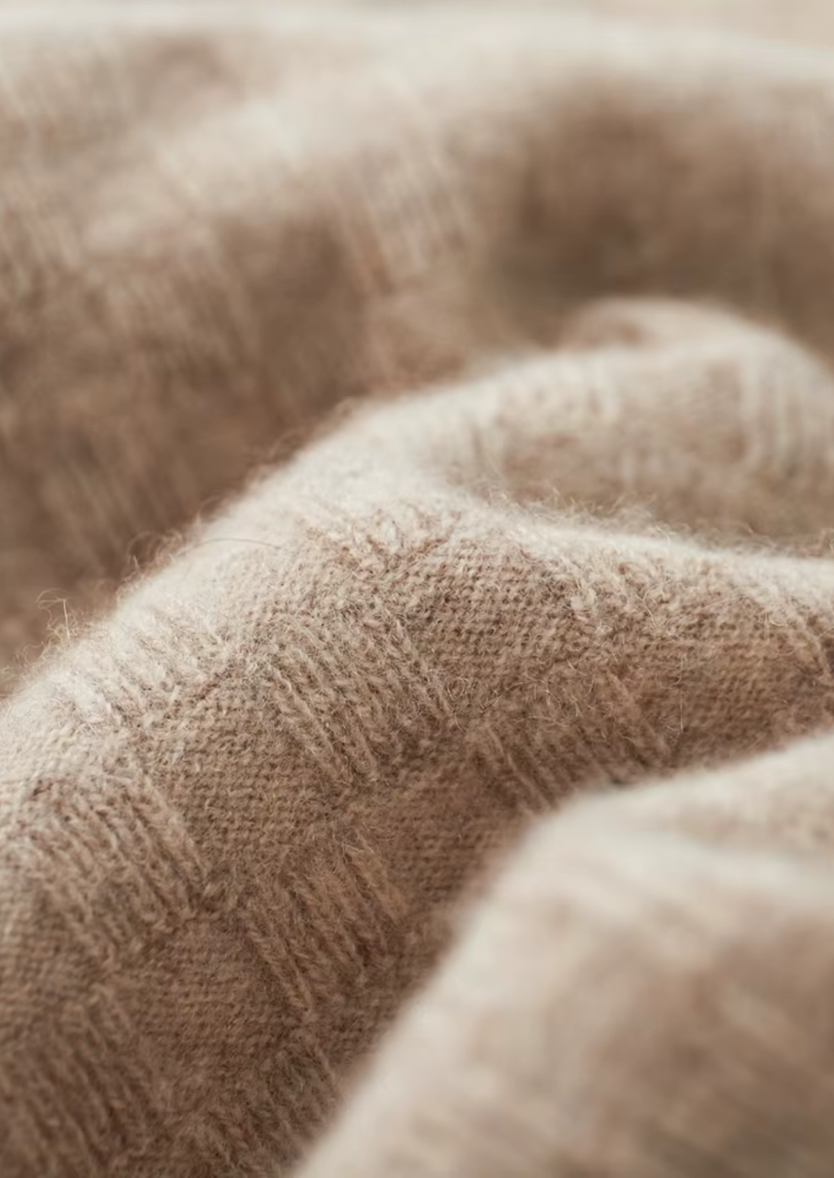 Men's Cashmere Textured All-Over Crewneck Sweater