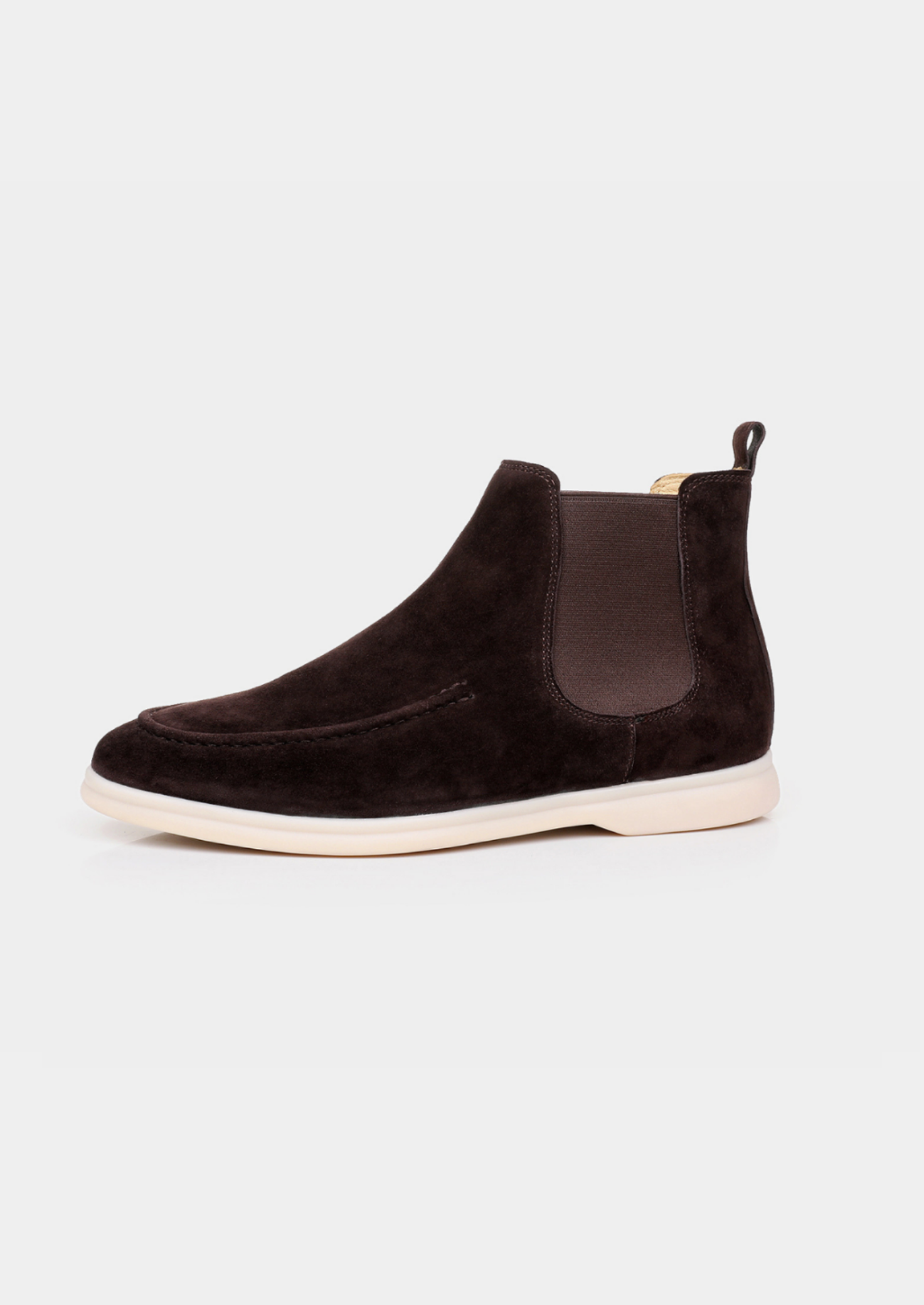 Men’s Chelsea Boots with Elastic Side Panels