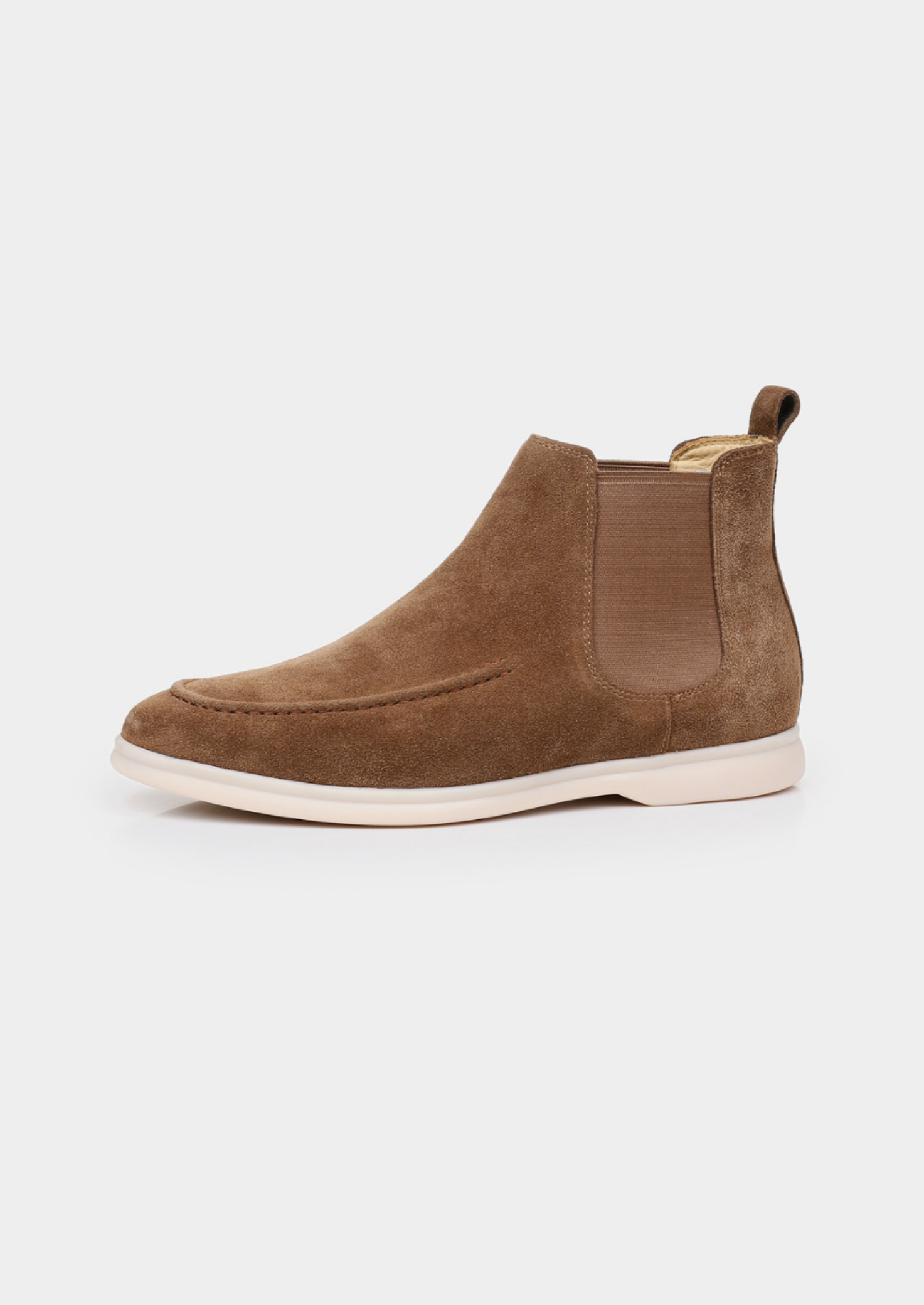Men’s Chelsea Boots with Elastic Side Panels