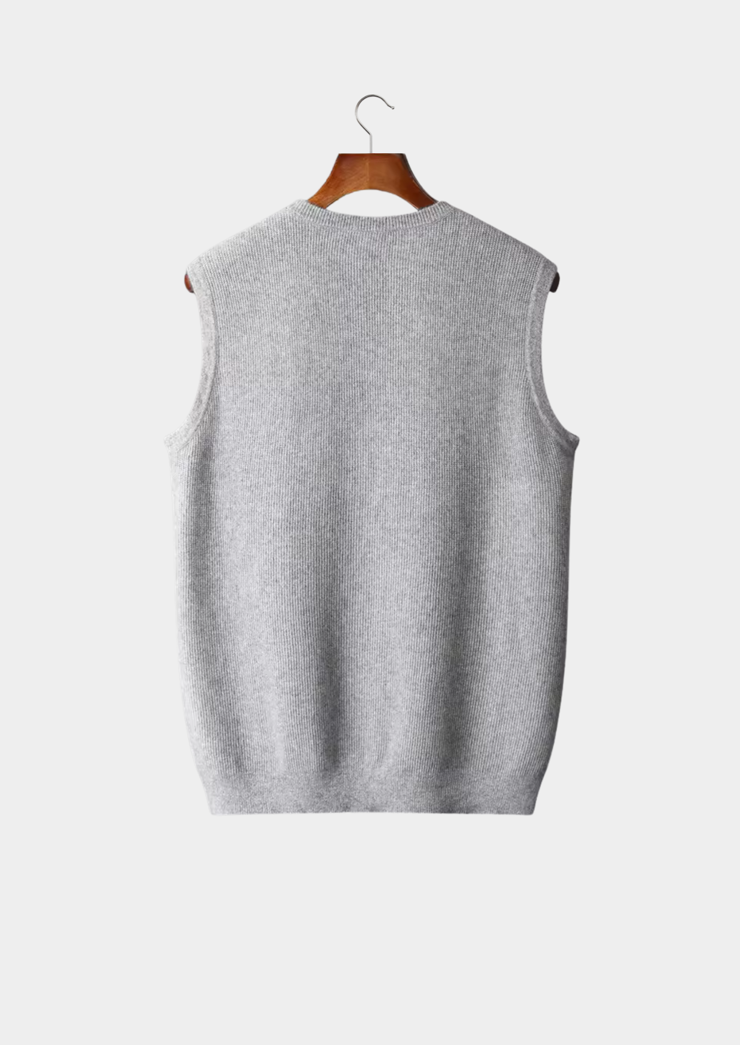 Men’s Crewneck Sweater Vest with Chest Pocket