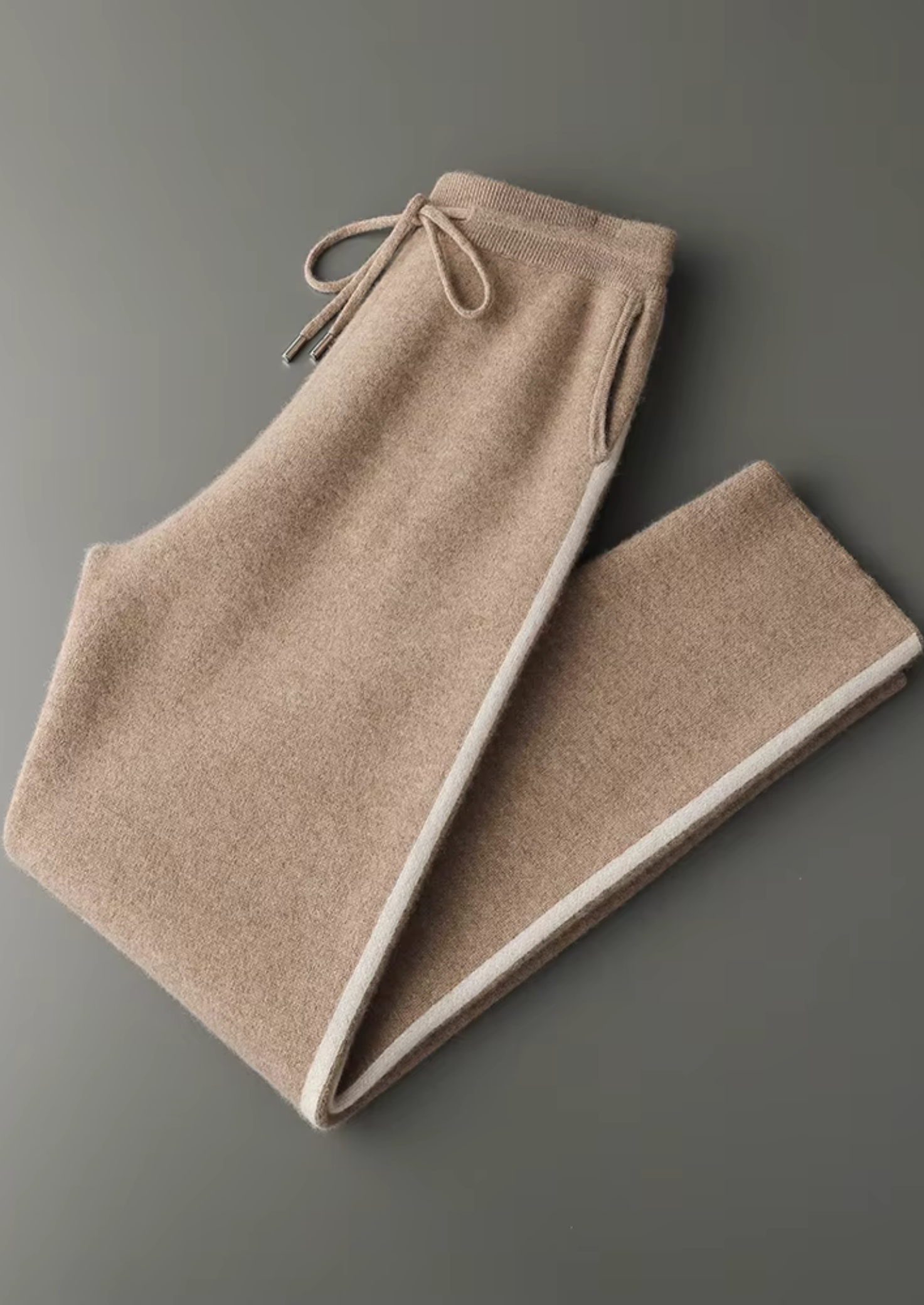 Men’s Full-Zip Hoodie Set with Contrast Trim