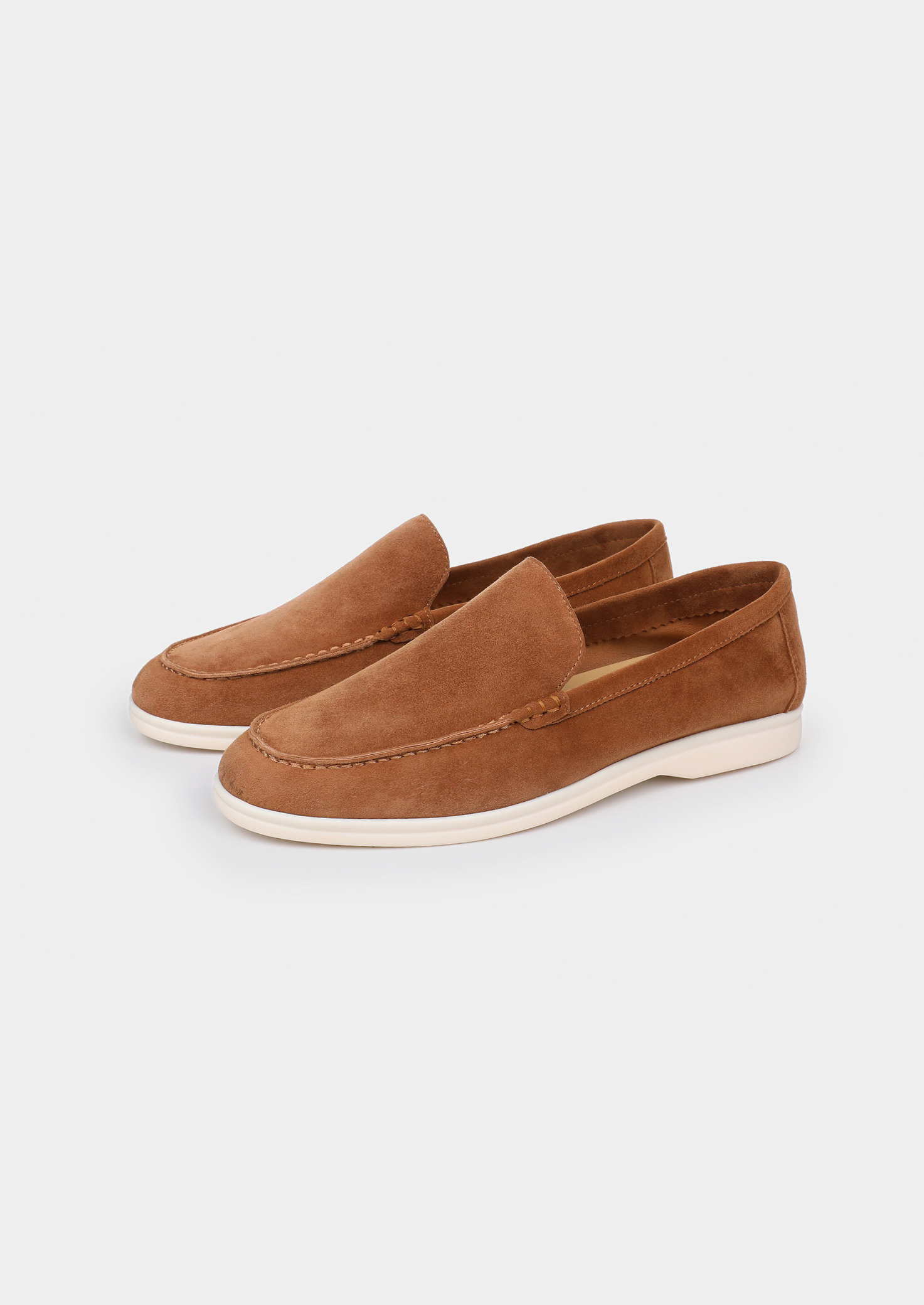 Men’s Loafers with Contrast Sole