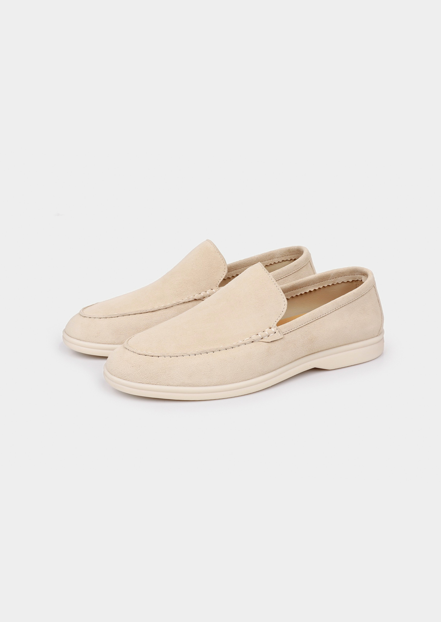 Men’s Loafers with Contrast Sole