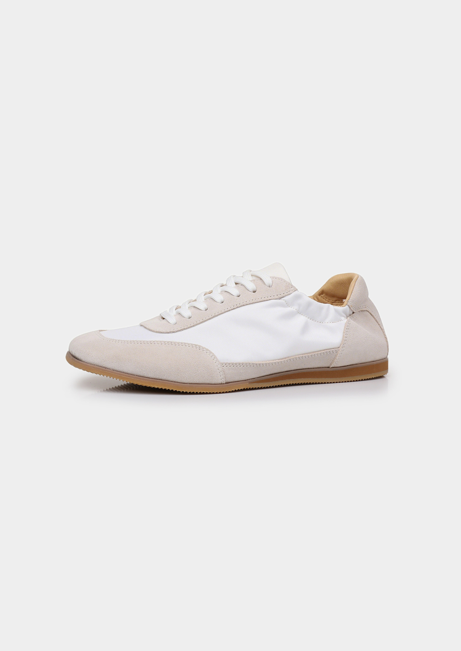 Men’s Low-Top Sneakers with Contrast Panels
