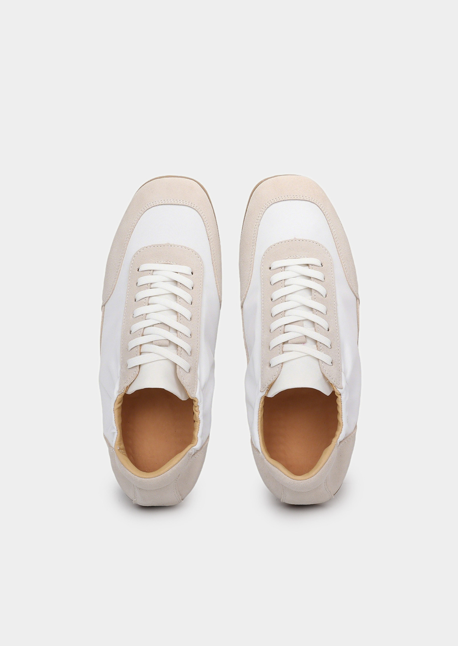 Men’s Low-Top Sneakers with Contrast Panels