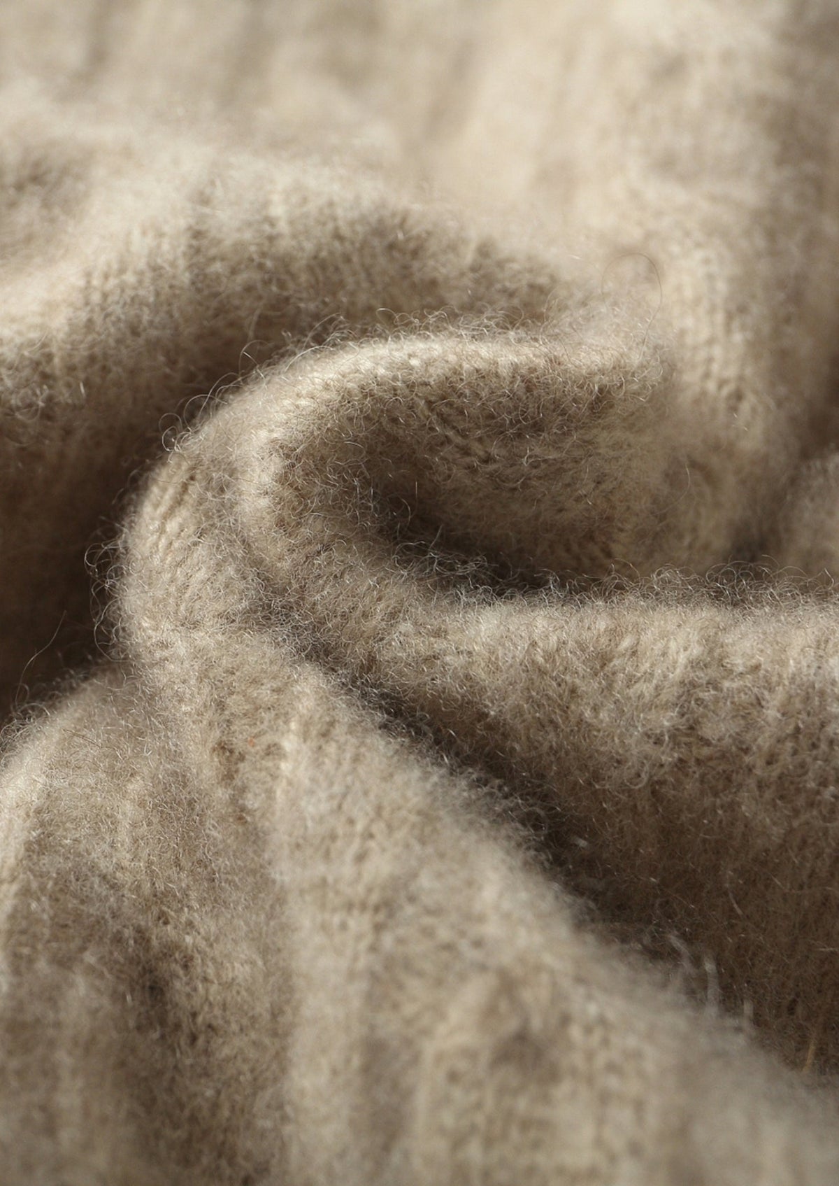 Men's Merino Wool Cable Knit Full-Zip Cardigan