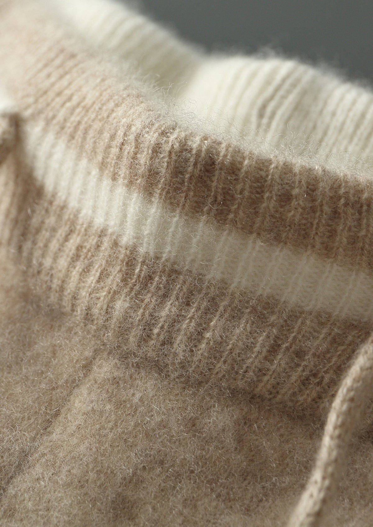 Men's Merino Wool Contrast-Panel Knit Pants