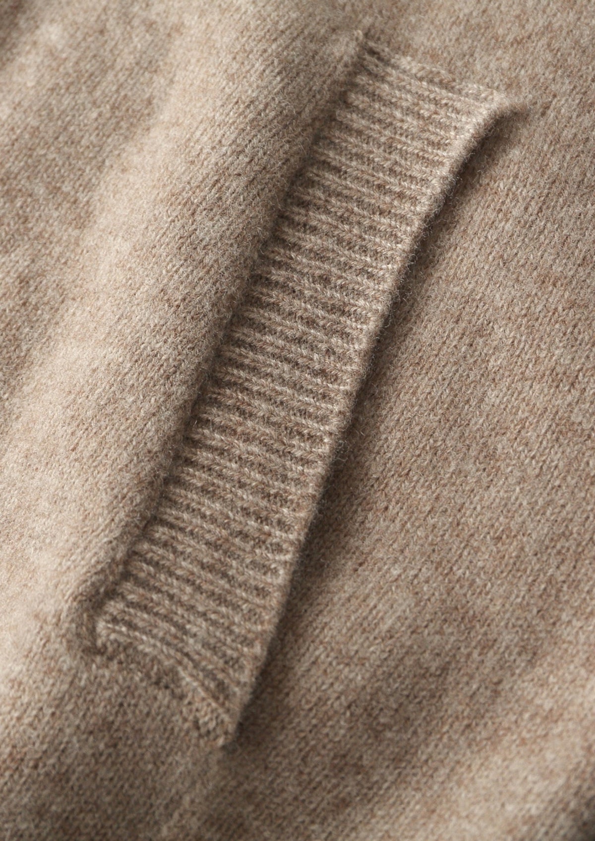 Men’s Merino Wool Full-Zip Cardigan with Stand Collar