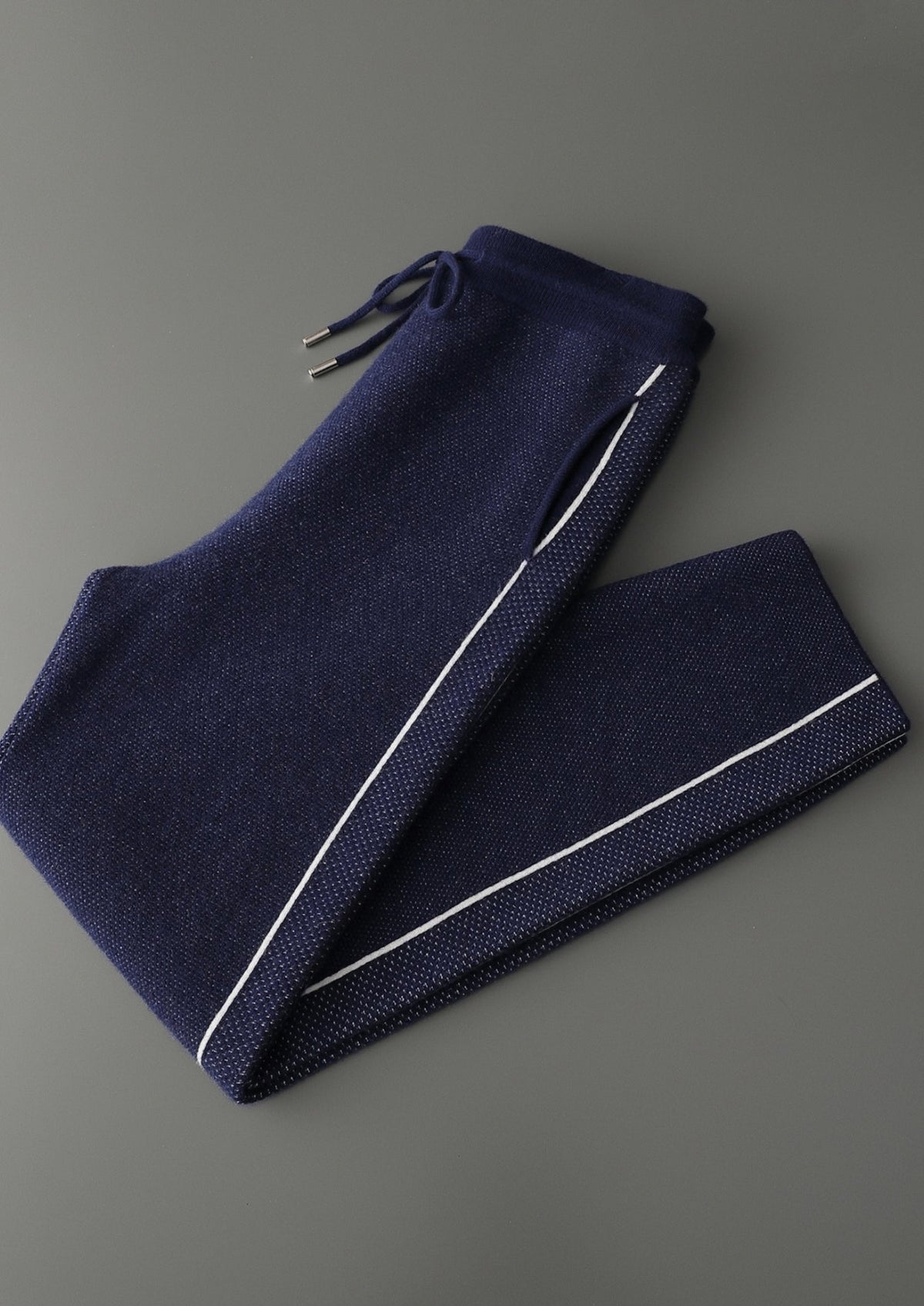 Men's Merino Wool Jacquard Knit Pants