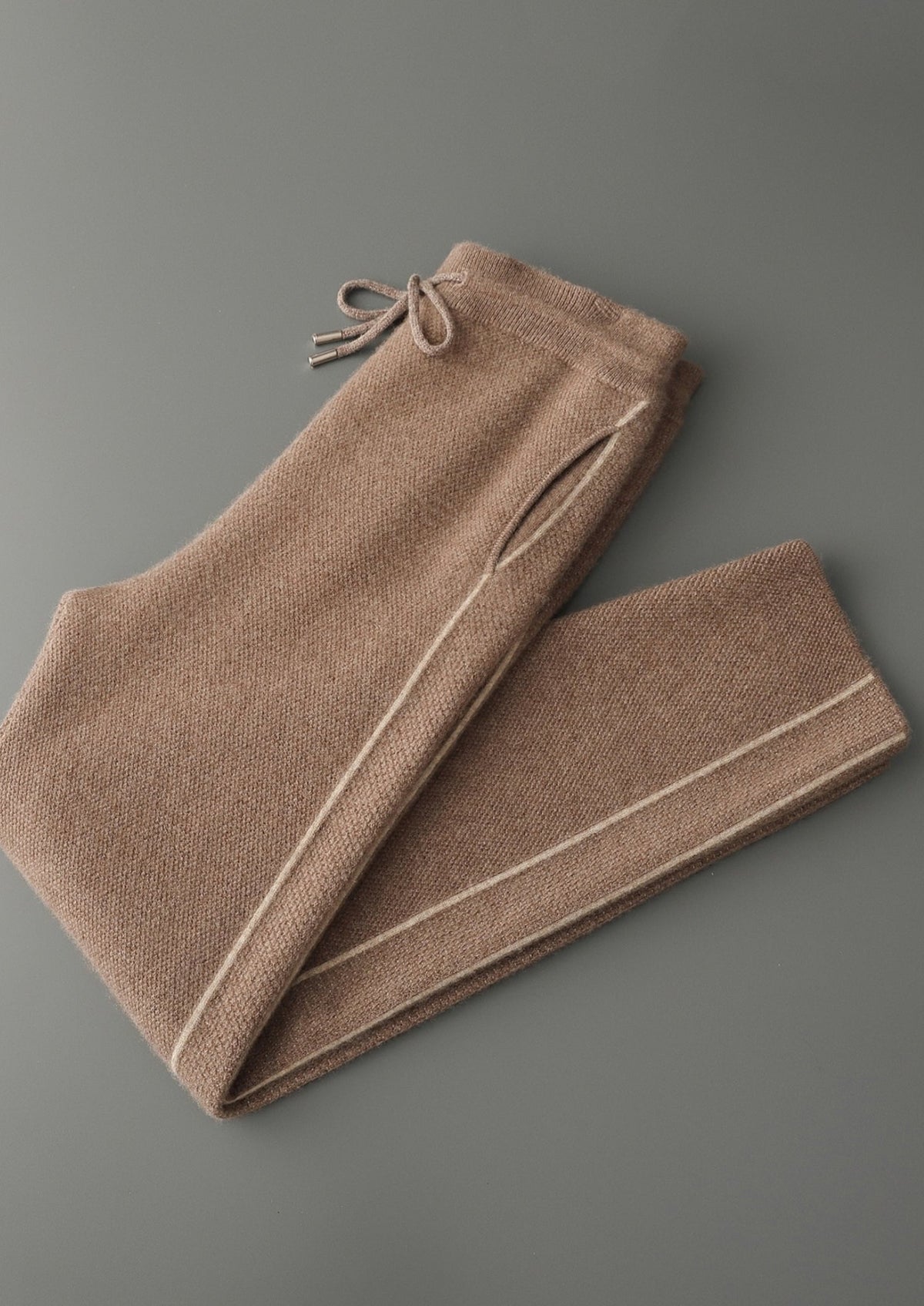 Men's Merino Wool Jacquard Knit Pants