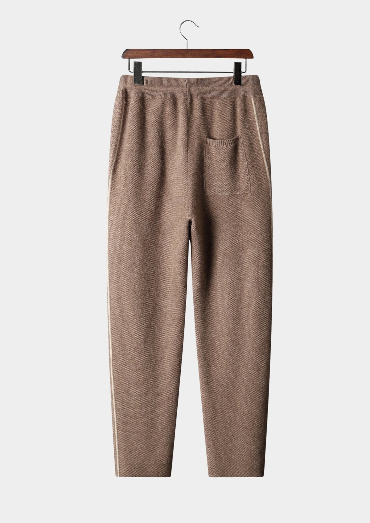 Men's Merino Wool Jacquard Knit Pants