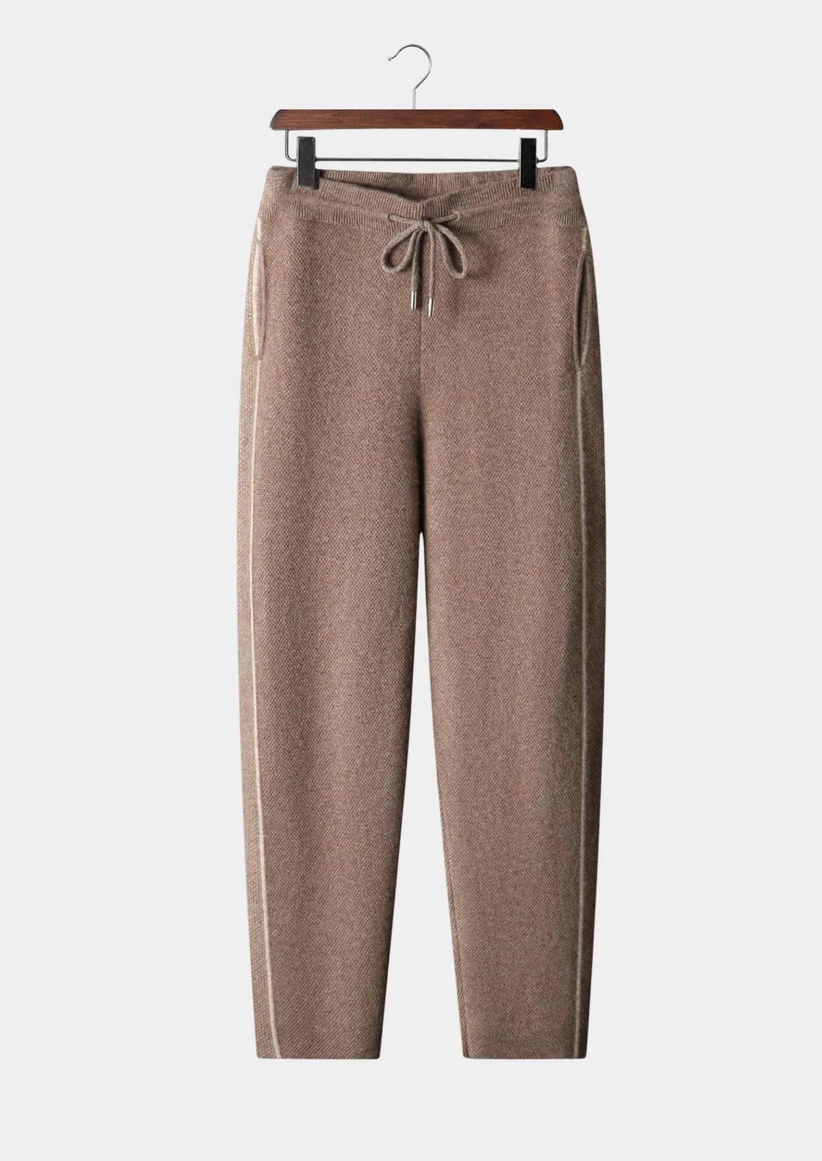 Men's Merino Wool Jacquard Knit Pants