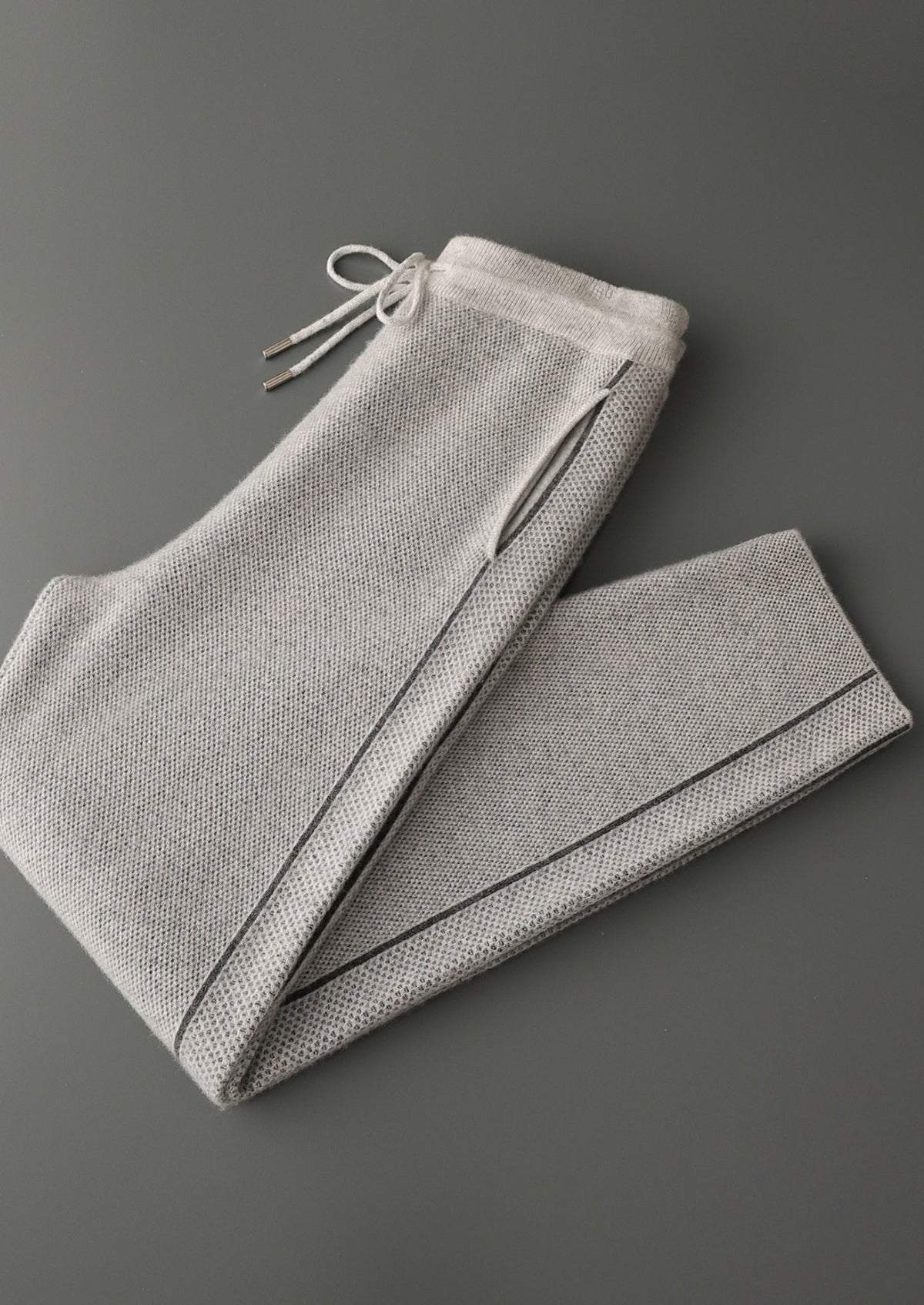 Men's Merino Wool Jacquard Knit Pants