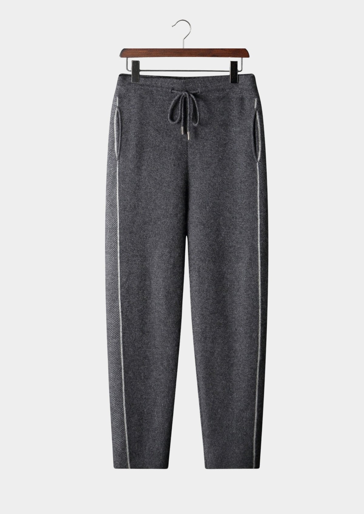 Men's Merino Wool Jacquard Knit Pants