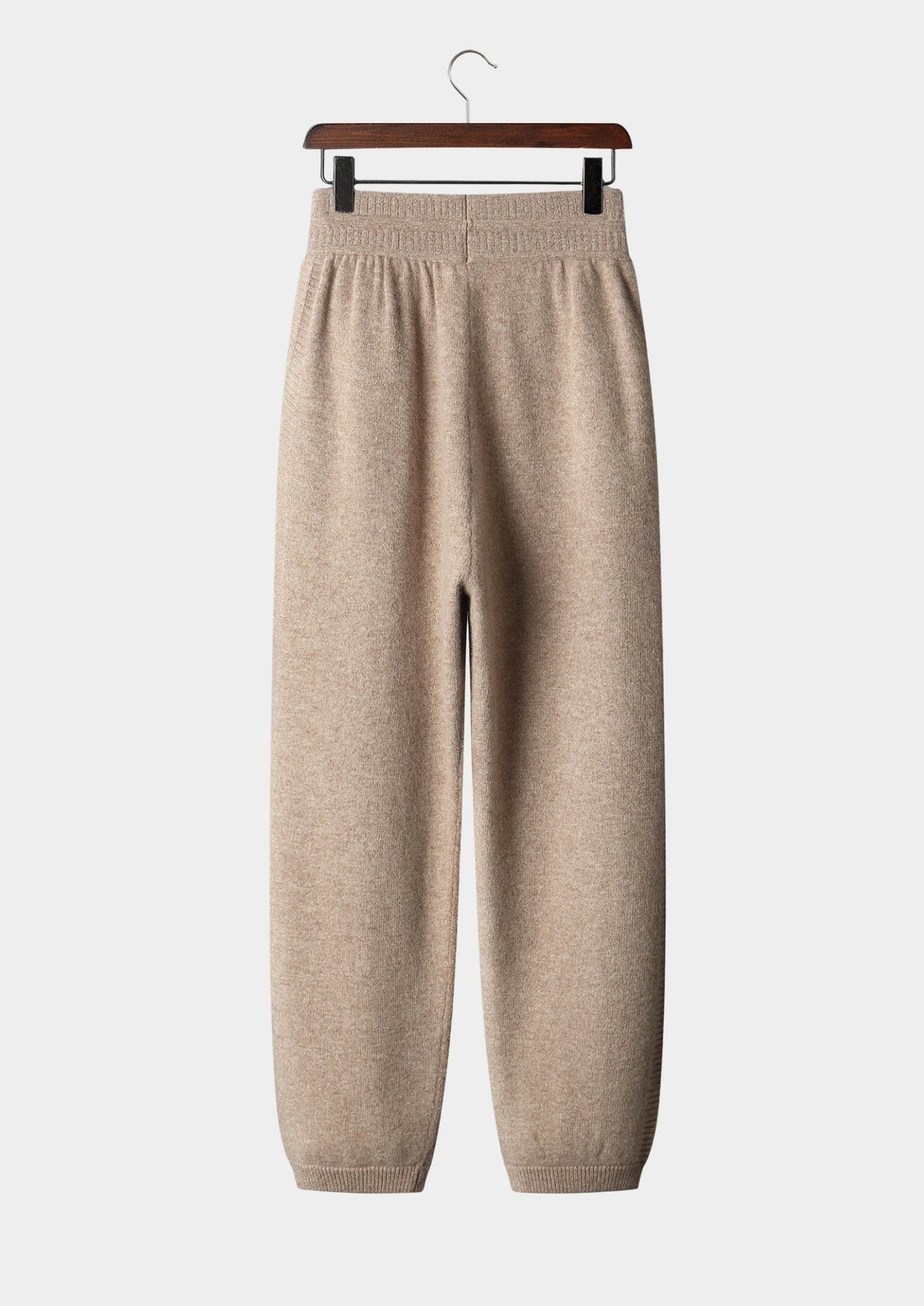 Men’s Merino Wool Jogger Pants with Drawstring Waist