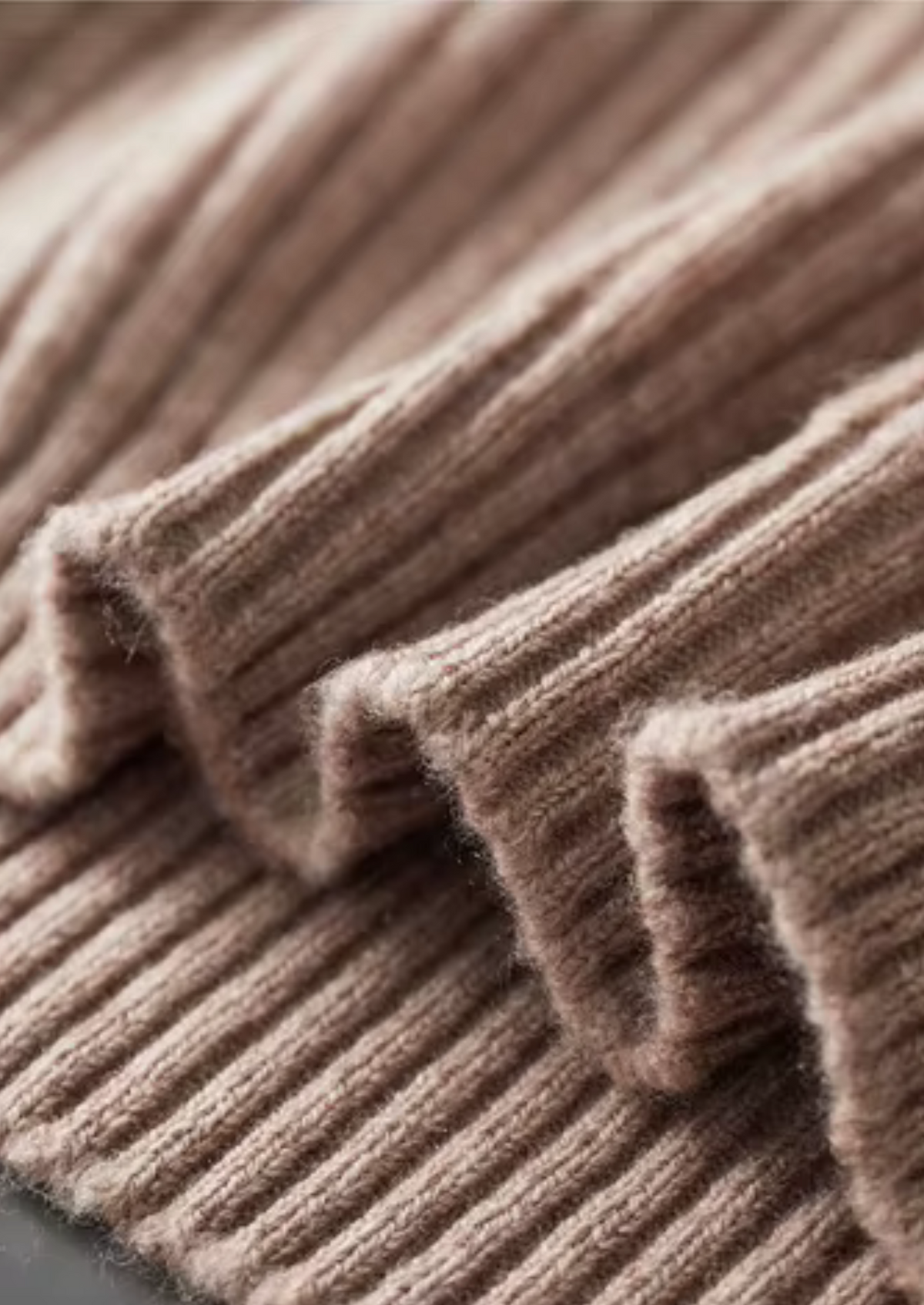 Men's Merino Wool Ribbed Henley Sweater with Button Neck
