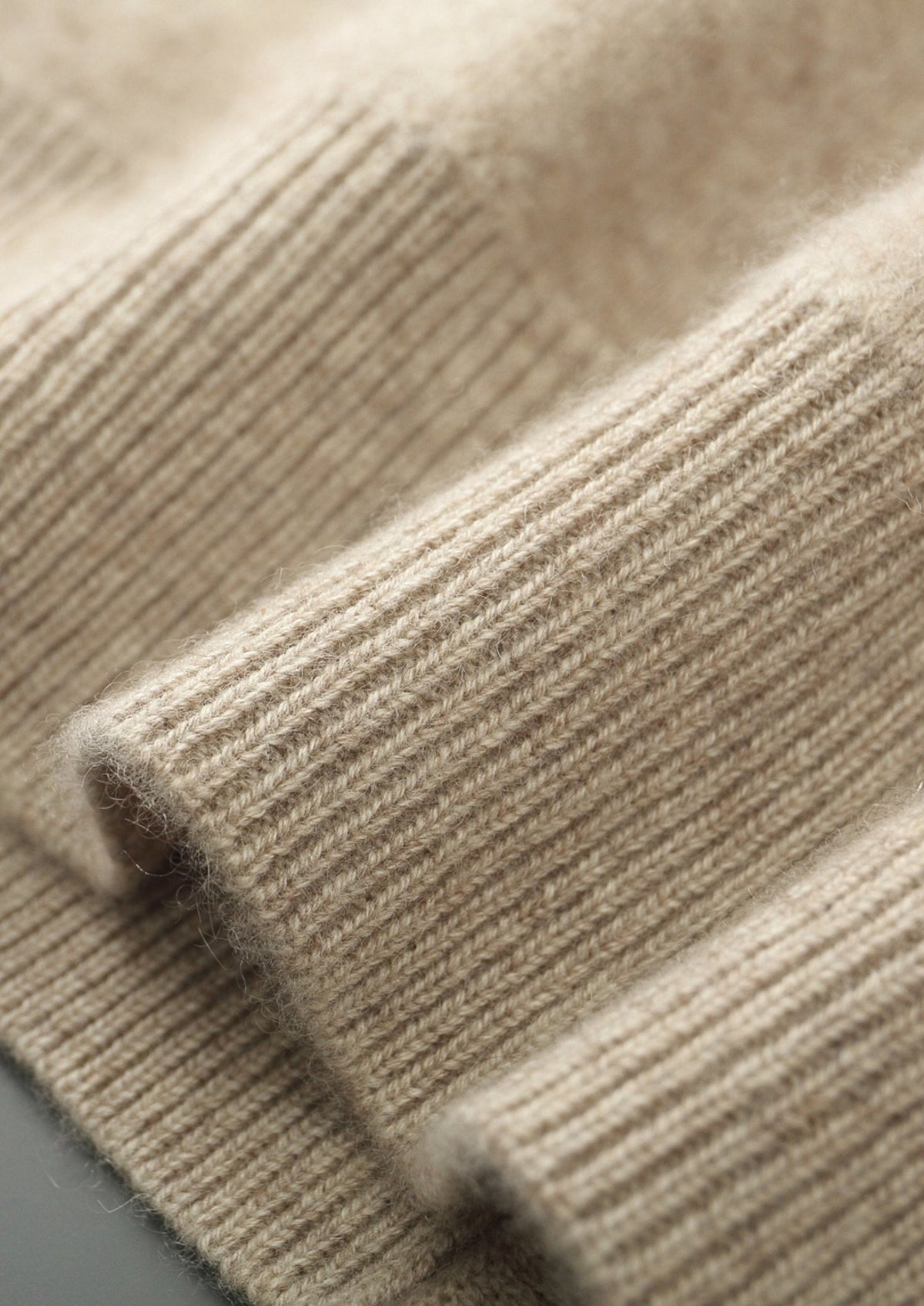 Men's Merino Wool Textured Zip-Up Cardigan