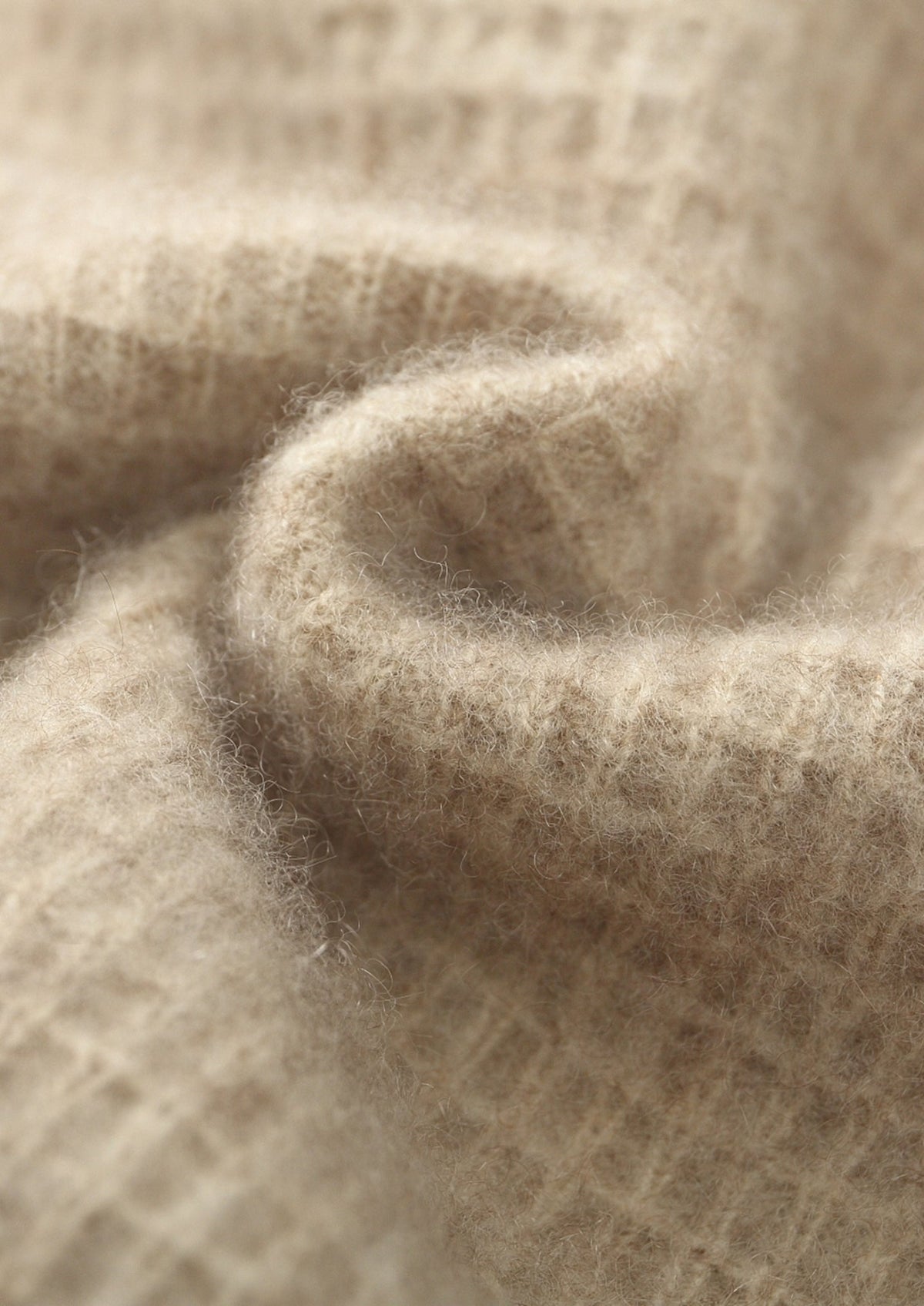 Men's Merino Wool Textured Zip Polo-Collar Cardigan
